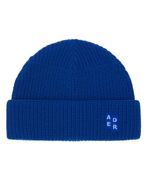 Ader Error(アーダーエラー)「 BL TAG BEANIE / BLUE
