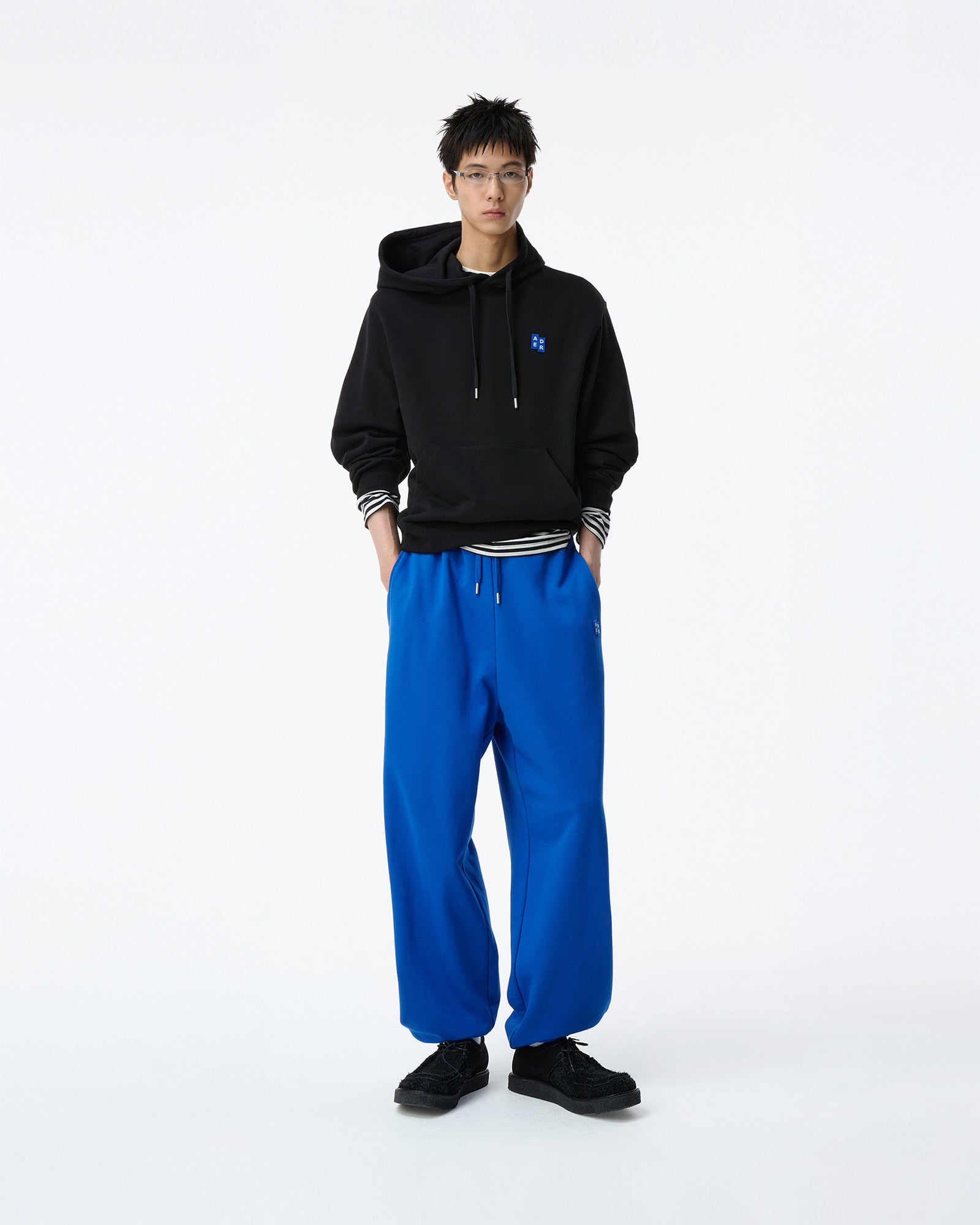 Ader Error・アーダーエラー - パーカー・フーディ BL TAG HOODIE 01 / NOIR