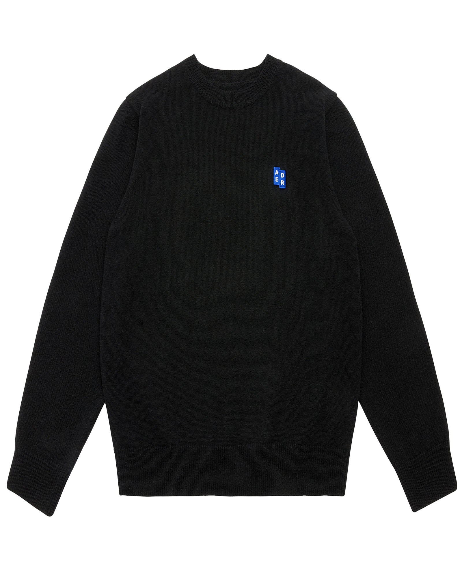 Ader Error・アーダーエラー - ニット・セーター BL TAG KNIT / BLACK