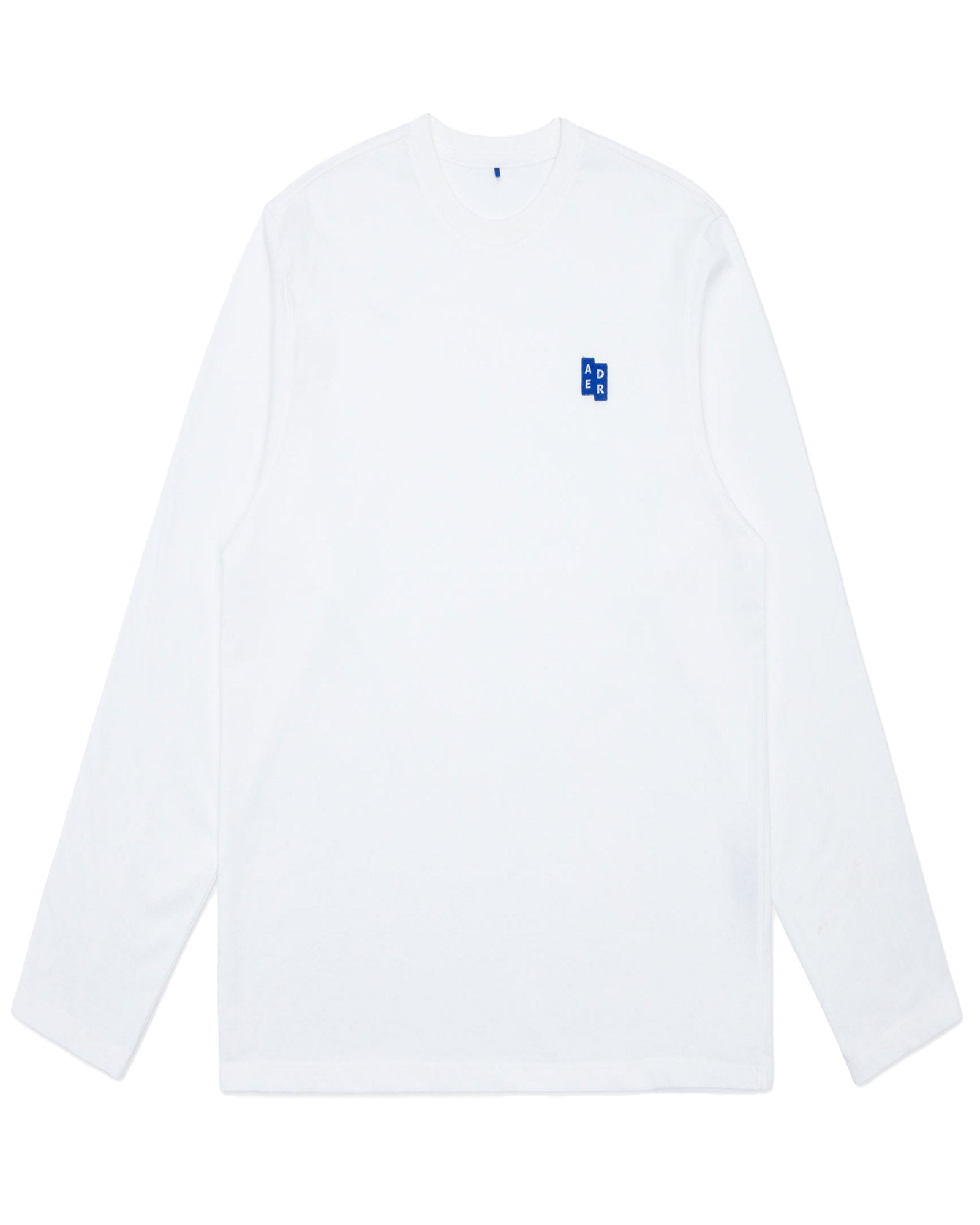Ader Error・アーダーエラー - L/S Tシャツ BL TAG LS T-SHIRT 01 / OFF WHITE
