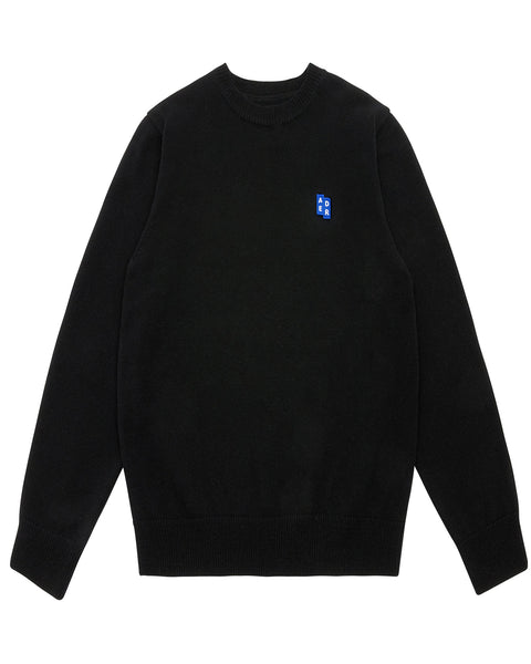 Ader Error(アーダーエラー) ニット BL TAG KNIT 01 / NOIR | Detail Ader Error(アーダーエラー) ニット BL TAG KNIT 01 / NOIR | Detail