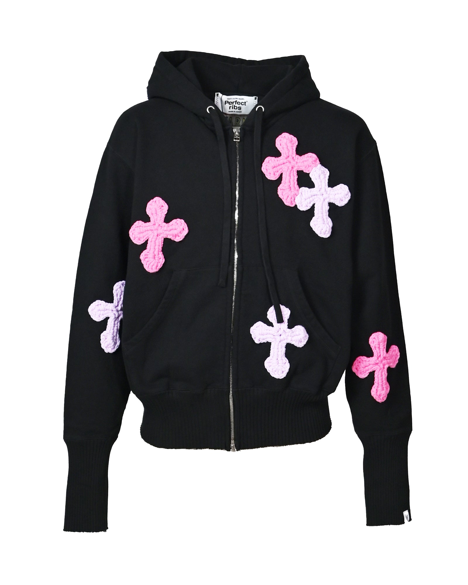 BASIC ZIP HOODIE-1 / BLACK
