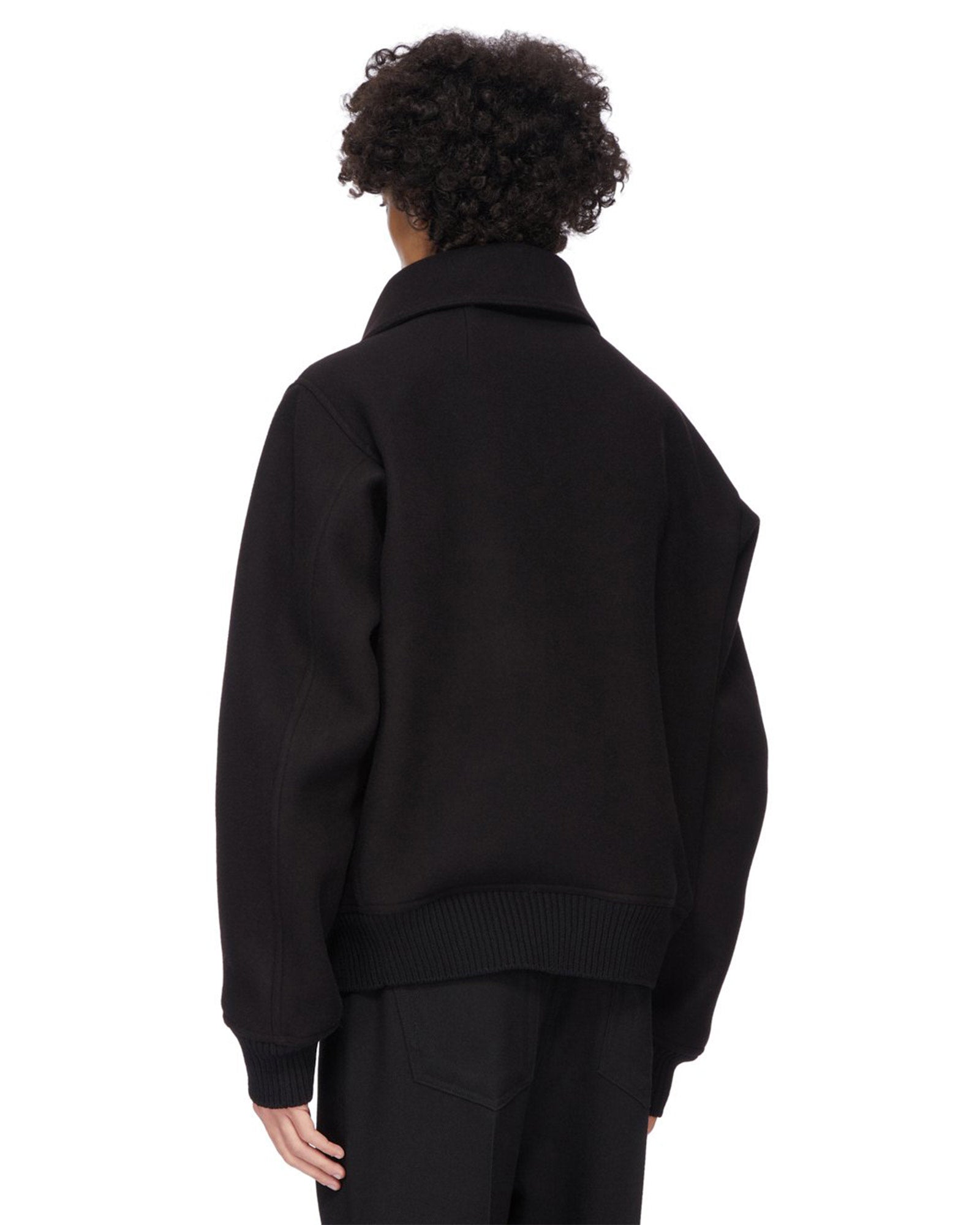 RICK OWENS・リック オウエンス - ジャケット BLIXA DRACUCOLLAR / BLACK