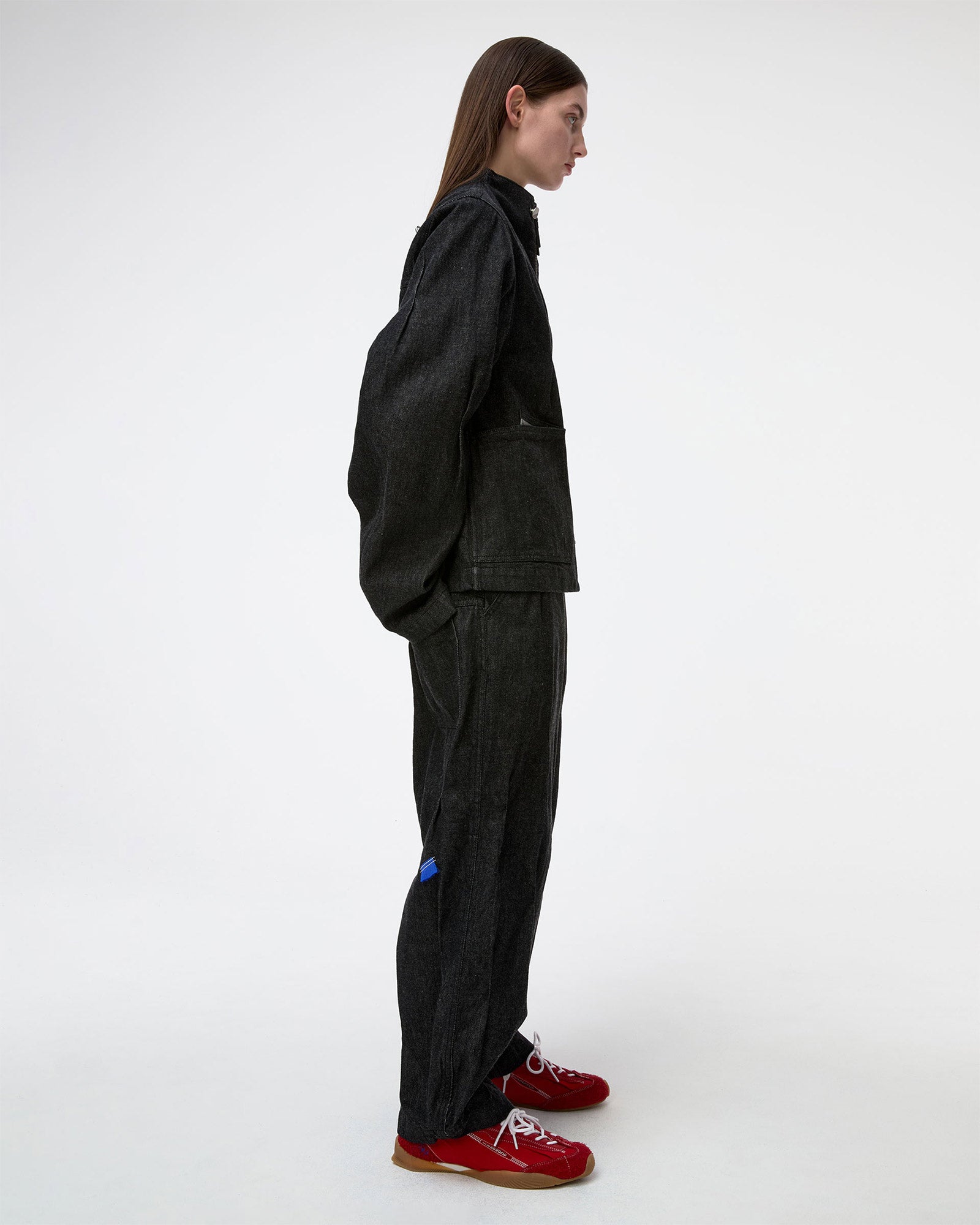 Ader Error・アーダーエラー - デニムパンツ JEANS PRODUCT. 77 / BLACK