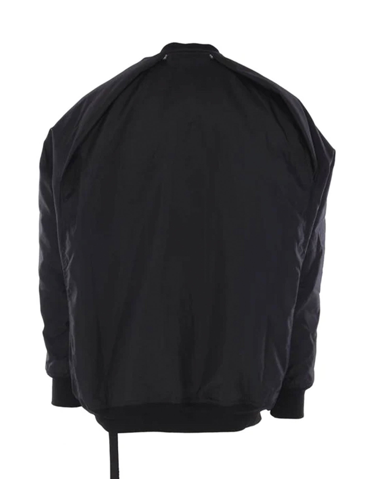 RICK OWENS DRKSHDW・リックオウエンス ダークシャドウ - ナイロンジャケット BOMBER IMBOTTITO - CONVERTIBLE JUMBO PETER FLIGHT / BLACK
