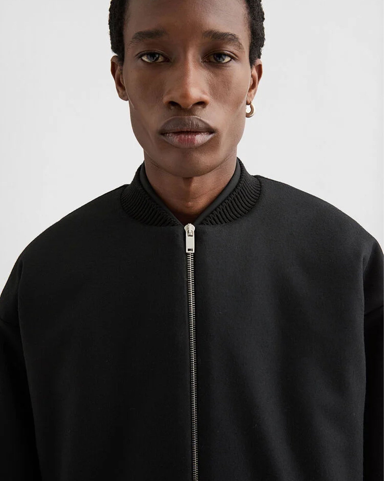 JIL SANDER・ジルサンダー - ジャケット BOMBER / BLACK