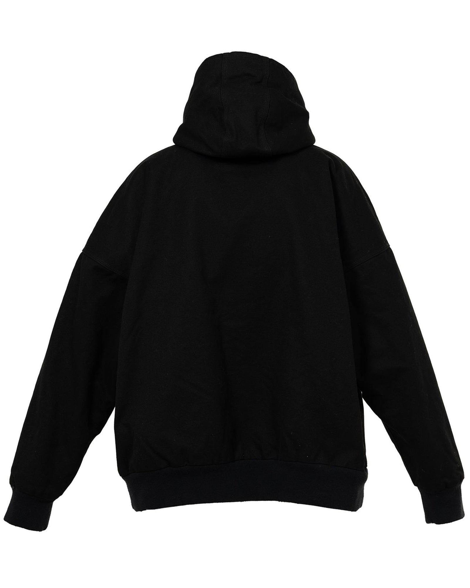 KAMIYA・カミヤ - パーカー・フーディ BORO BOA LINING DUCK ZIP-UP PARKA / BLACK