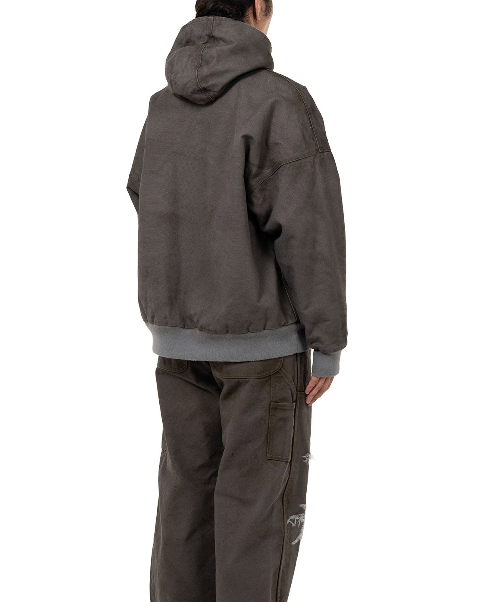KAMIYA・Kamiya -  BOA LINING DUCK ZIP PARKA / GRAY