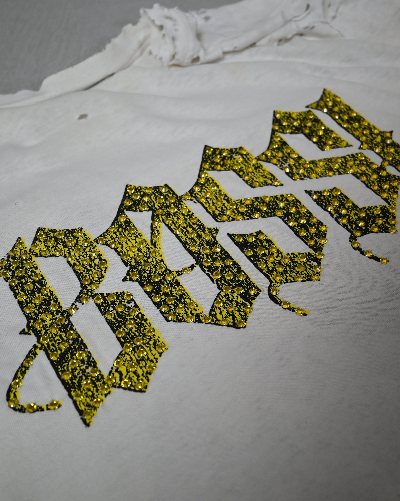 BOSSI・ボッシ スポーツウェア - L/S Tシャツ BOSSI DOUBLE LAYER VINTAGE RHINE STONE SHIRT 5
