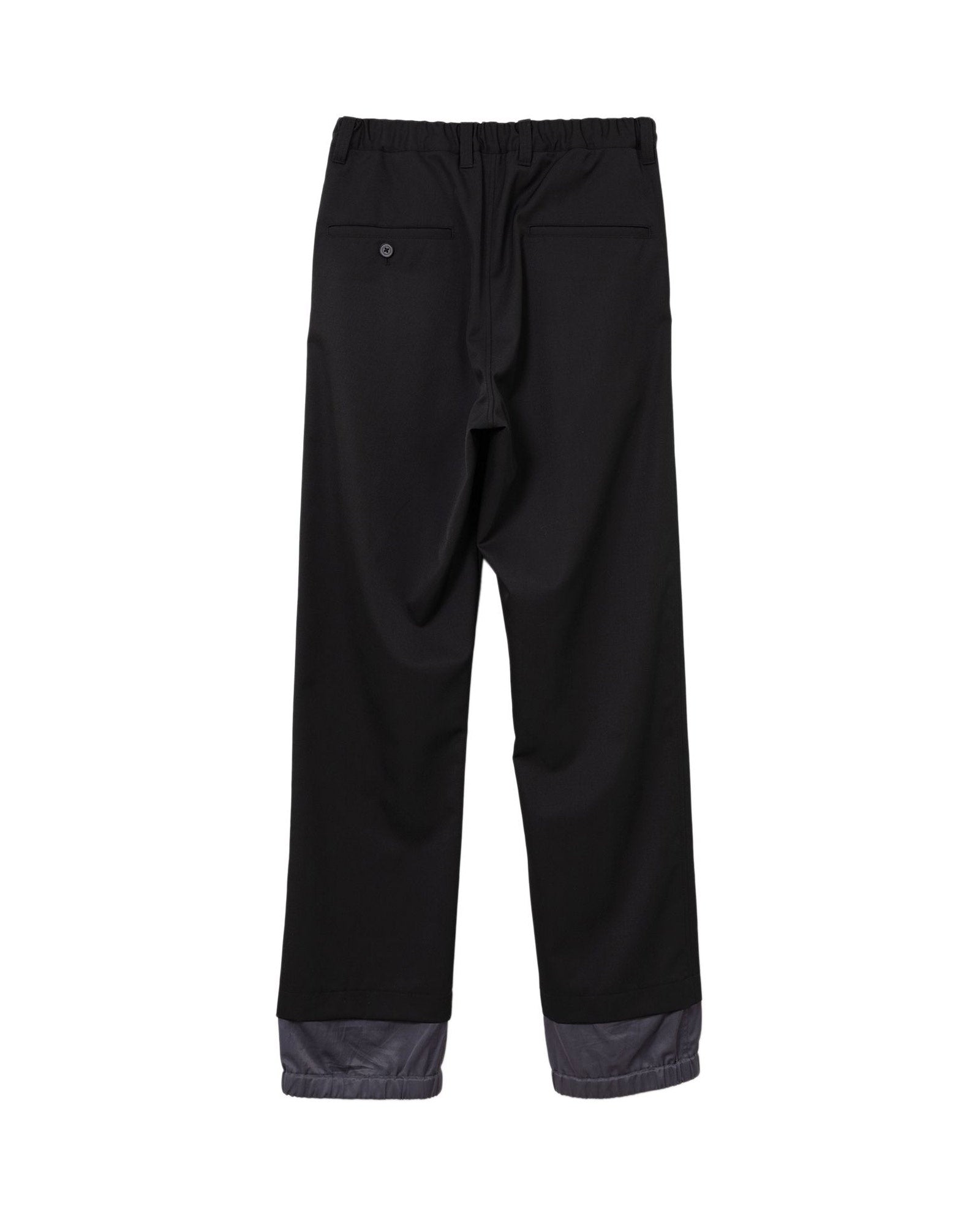 MIHARA YASUHIRO・ミハラヤスヒロ - パンツ BOTTOM LAYERED SLACK / BLACK