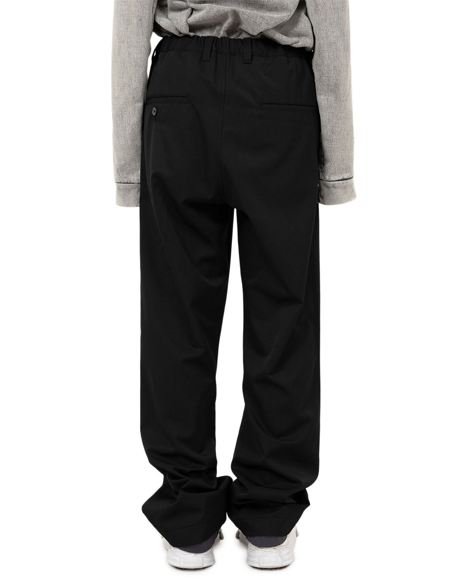 MIHARA YASUHIRO・ミハラヤスヒロ - パンツ BOTTOM LAYERED SLACK / BLACK