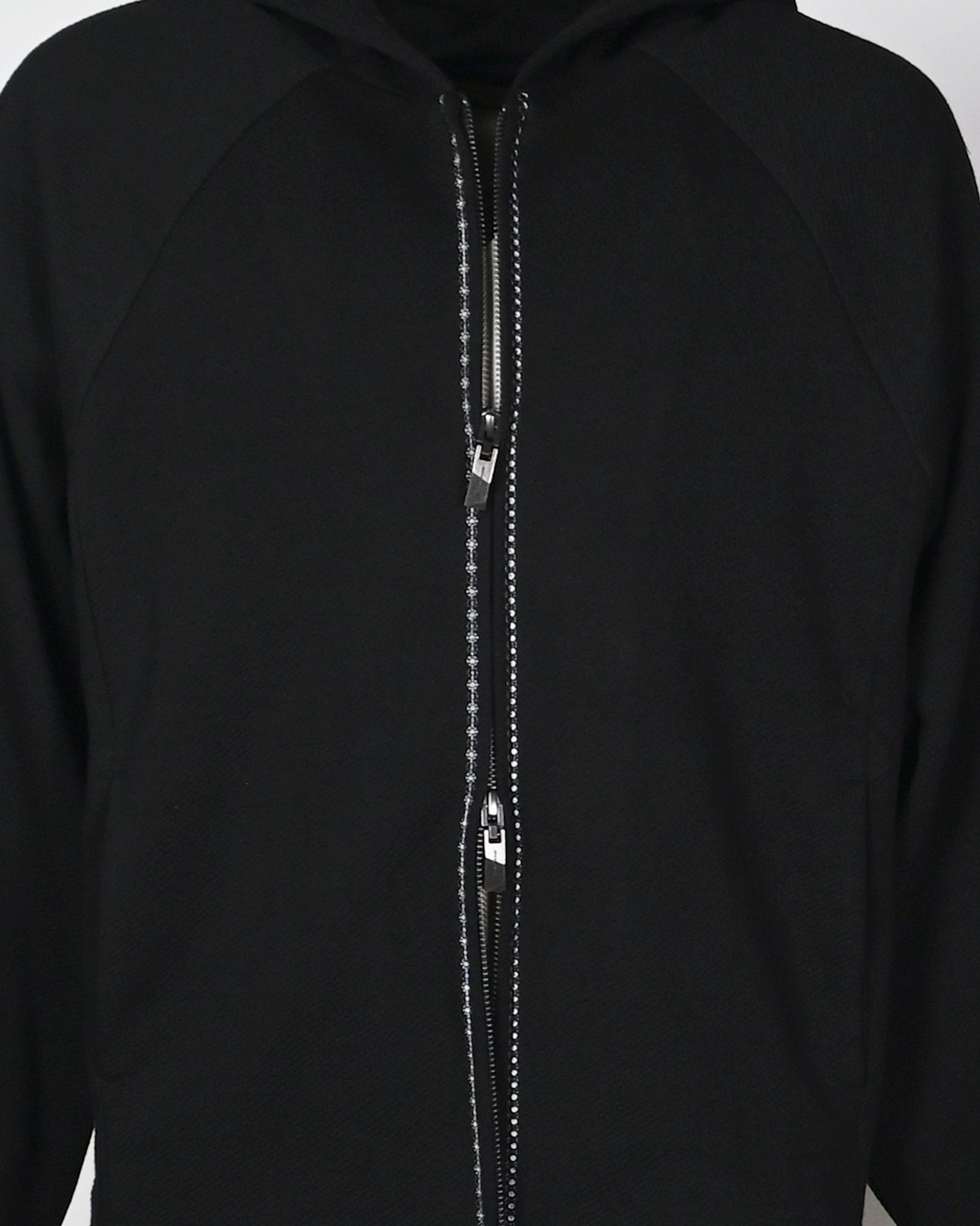 Ader Error・アーダーエラー - パーカー・フーディ HOODIE ZIP-UP BP01FWHD0402BK / NOIR