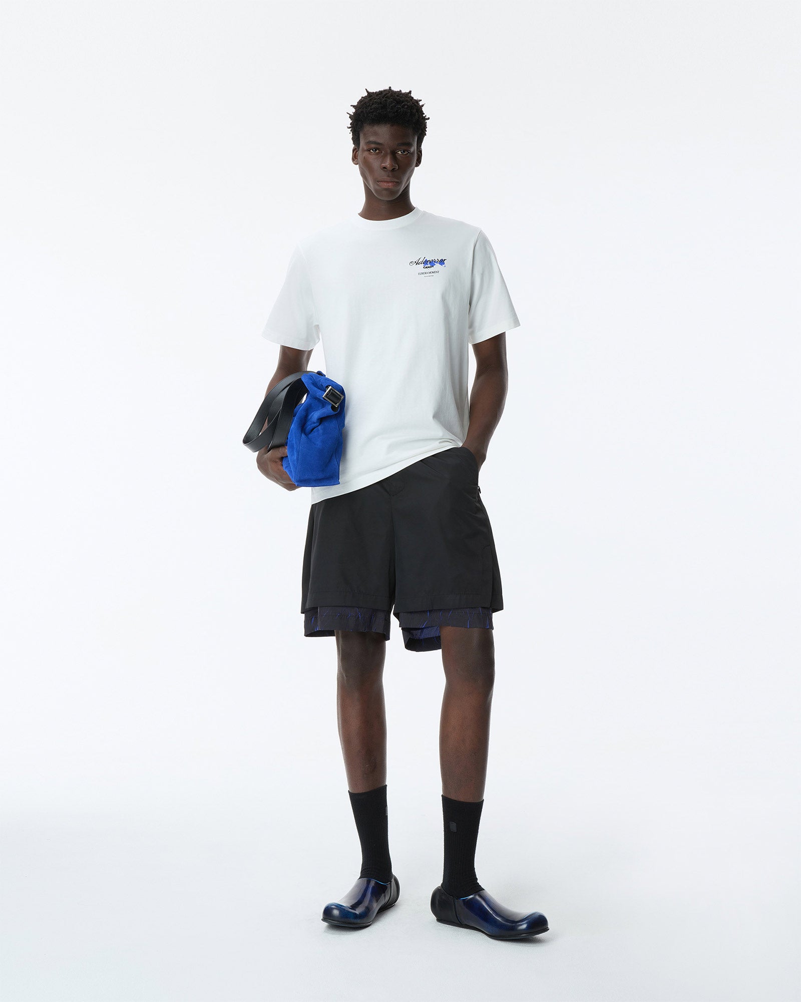 Ader Error・アーダーエラー - Tシャツ・カットソー T-SHIRT ITEM 48 / OFF WHITE