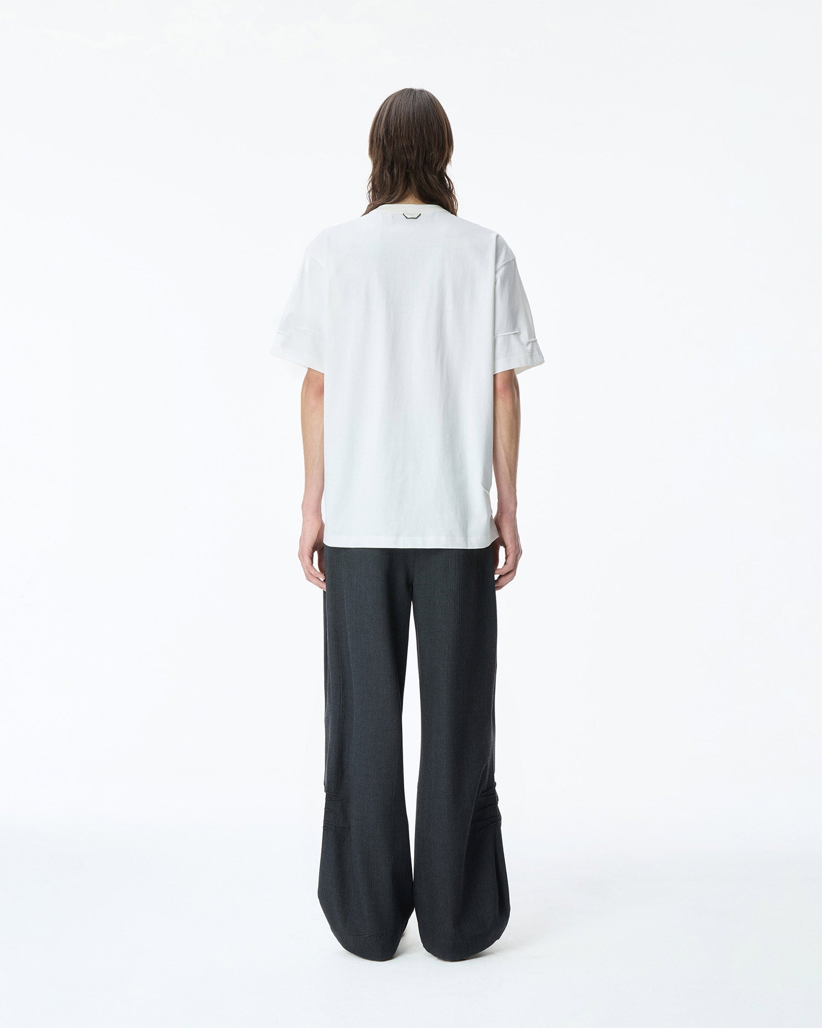 Ader Error・アーダーエラー - Tシャツ・カットソー T-SHIRT ITEM 51 / OFF WHITE