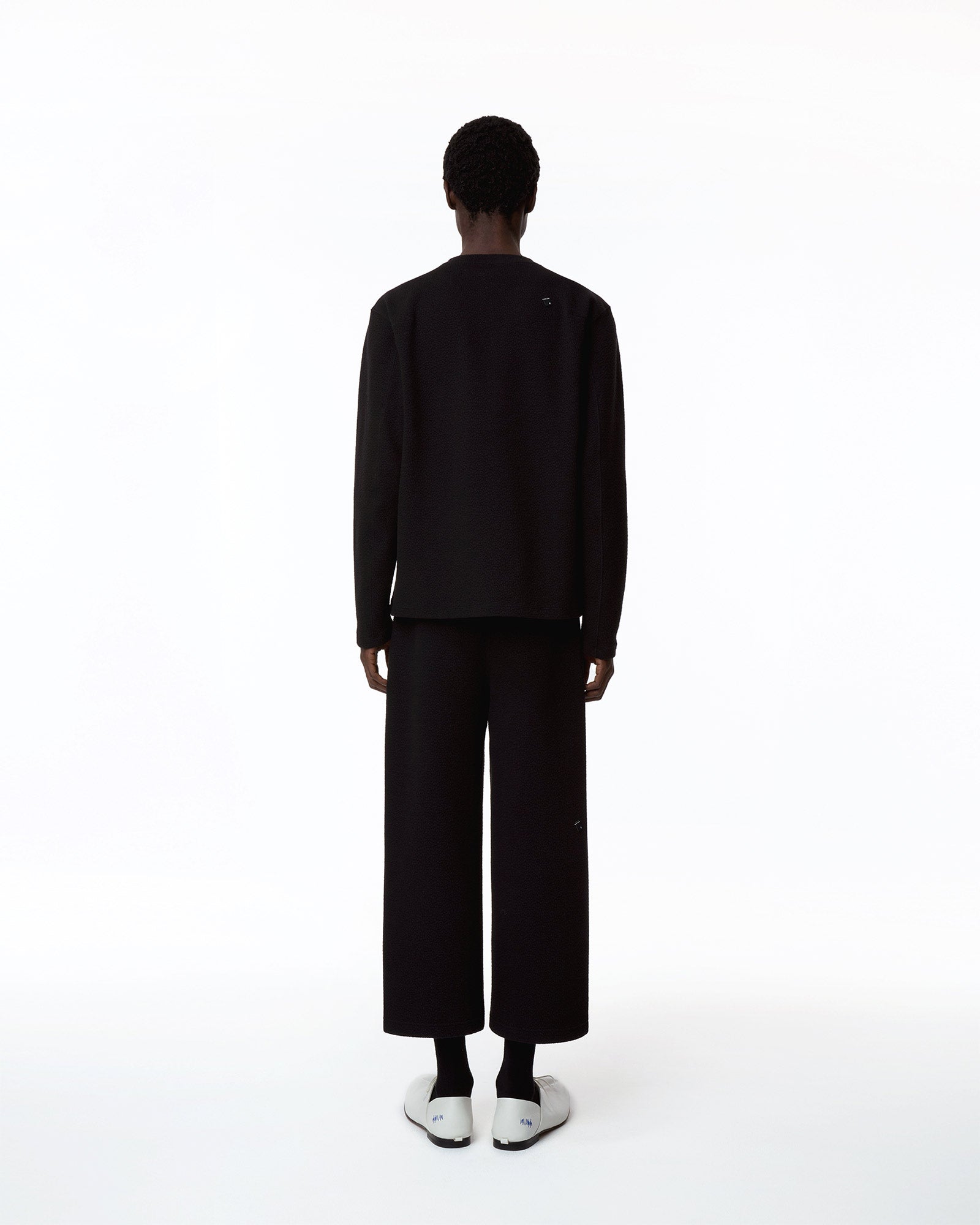 Ader Error・アーダーエラー - L/S Tシャツ TOPS BP03FYHS0101BK / NOIR