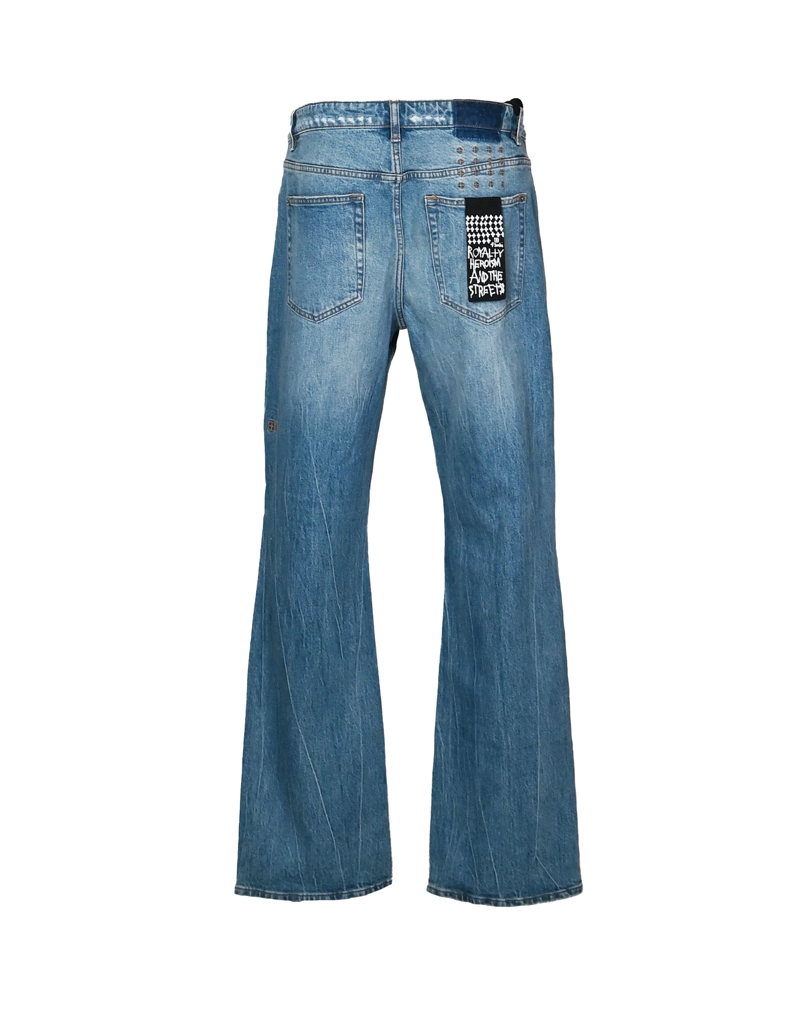 Ksubi・スビ - デニムパンツ BRONKO TEXAS BLUE STUDDED / BLUE