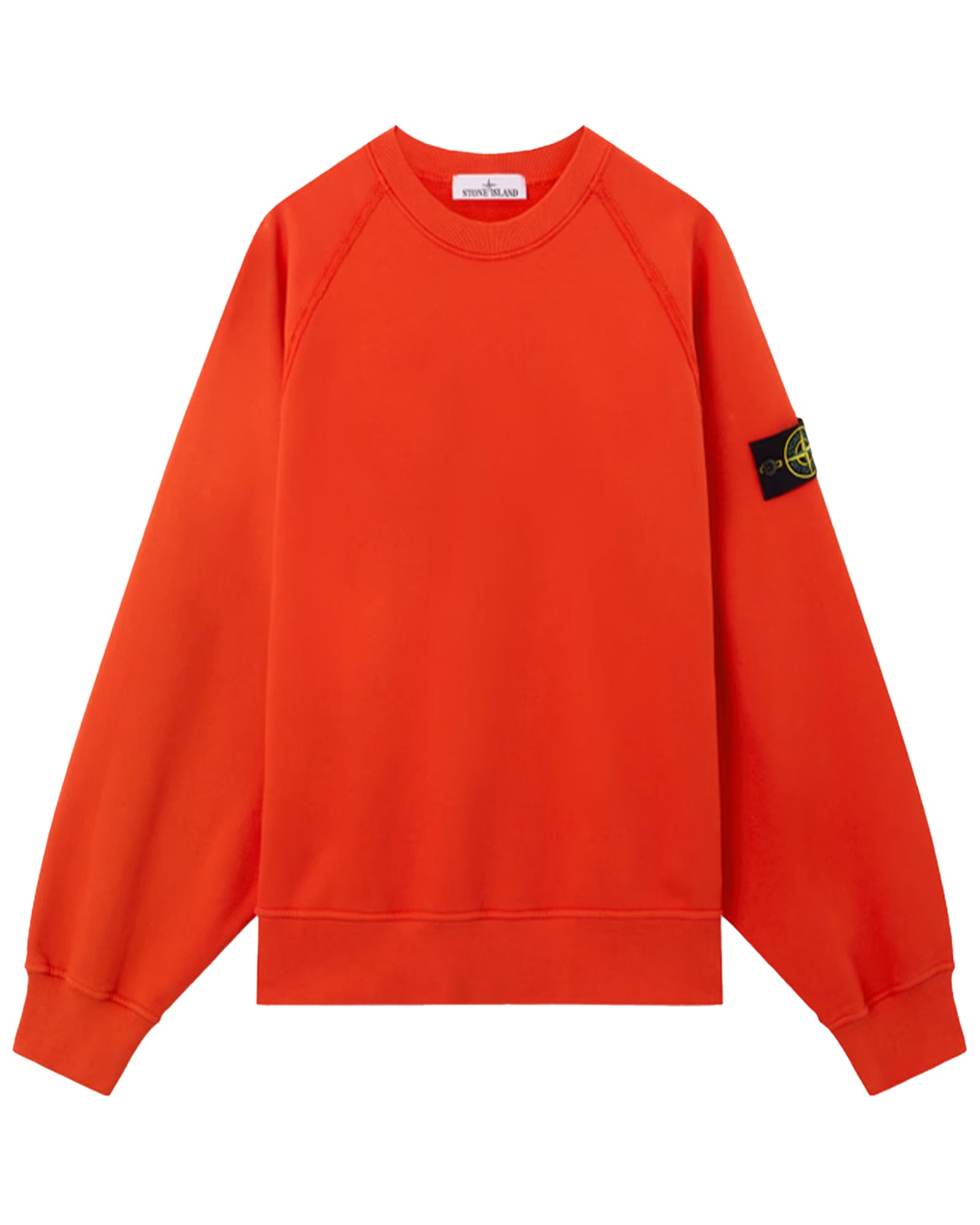 BRUSHED ORGANIC COTTON FLEECE / SCARLATTO