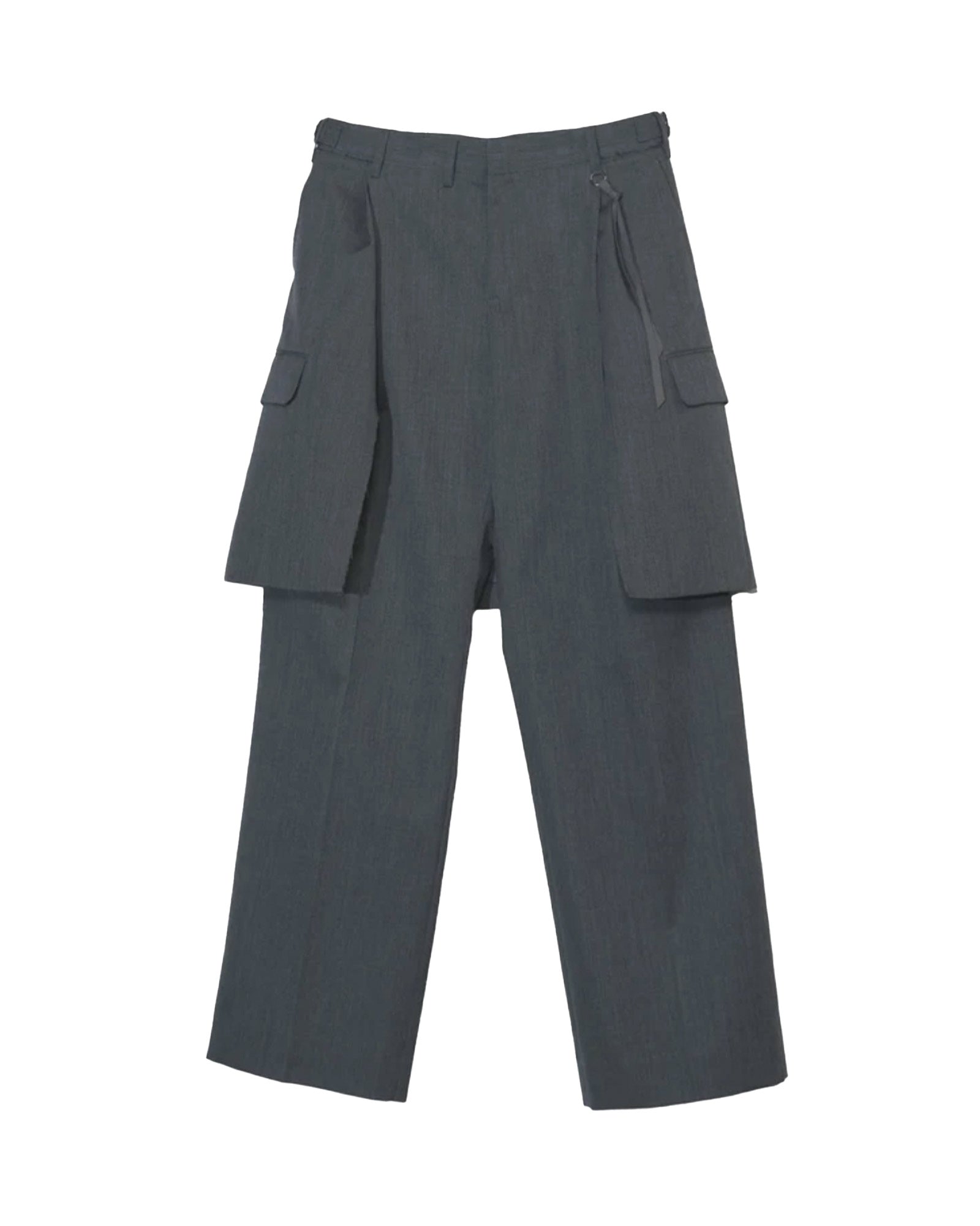 Tamme・タム - スラックス BUM FLAP JACKET SLACKS / GREY