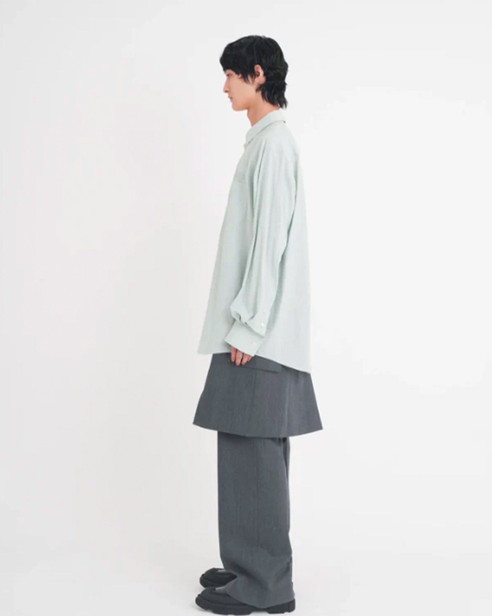 Tamme・タム - スラックス BUM FLAP JACKET SLACKS / GREY
