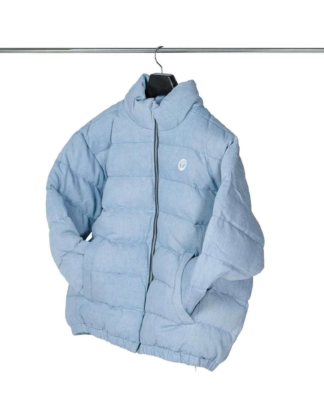 BABYLON LA・バビロンエルエー - ダウンジャケット BB DENIM PUFFER JACKET / BLUE