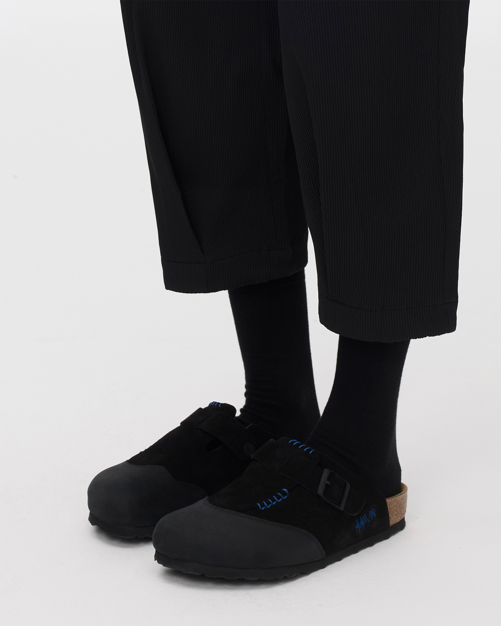 Ader Error・アーダーエラー - サンダル ADER ERROR × BIRKENSTOCK BOSTON CAP AE / BLACK