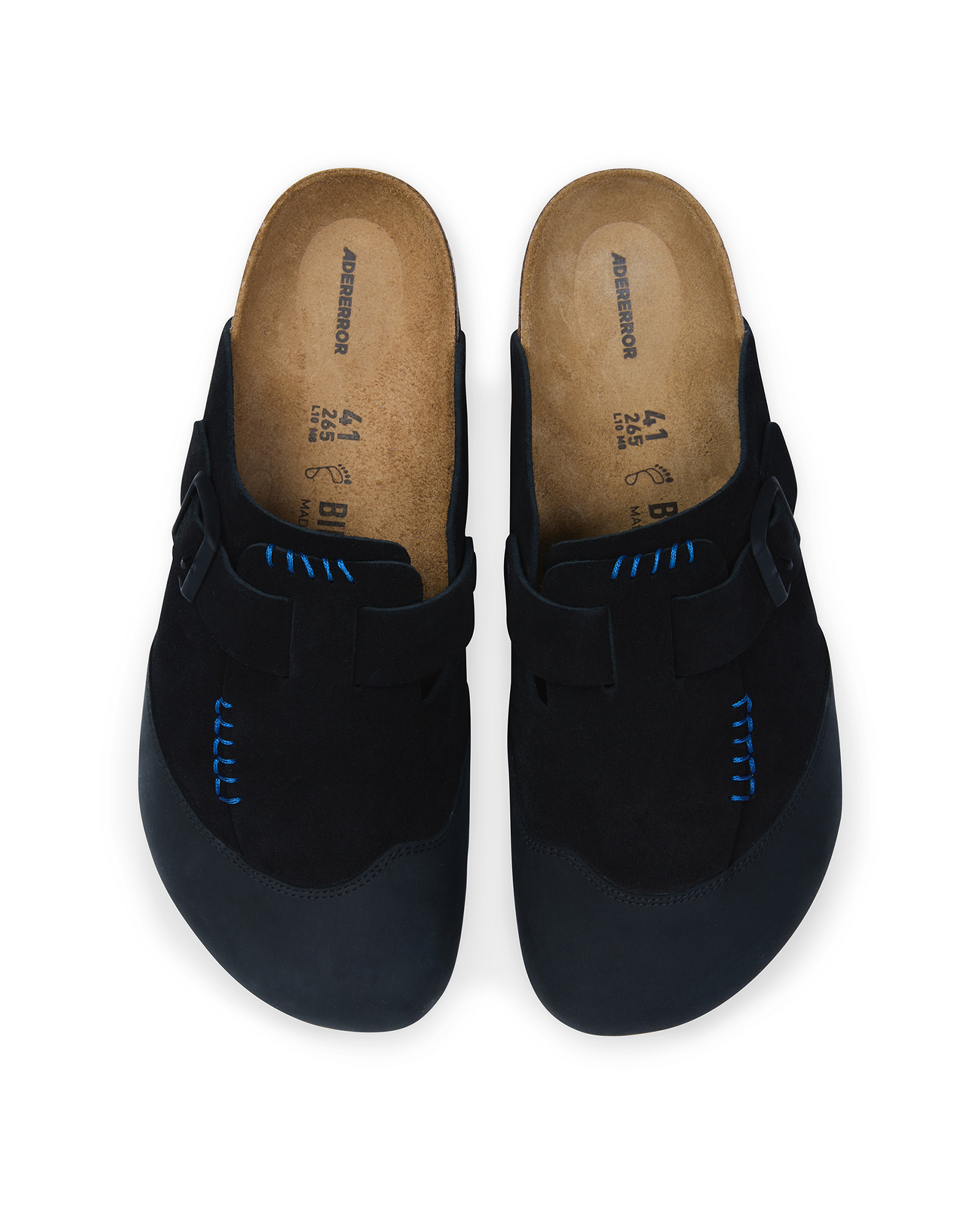 Ader Error・アーダーエラー - サンダル ADER ERROR × BIRKENSTOCK BOSTON CAP AE / BLACK