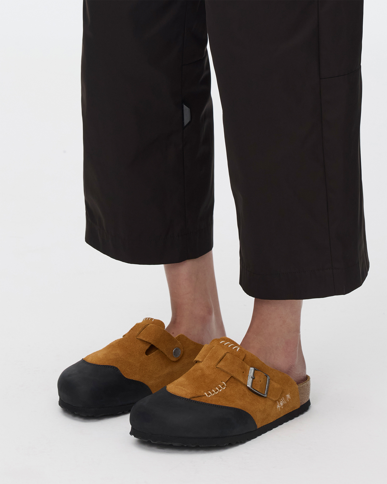 Ader Error・アーダーエラー - サンダル ADER ERROR × BIRKENSTOCK BOSTON CAP AE / CAMEL