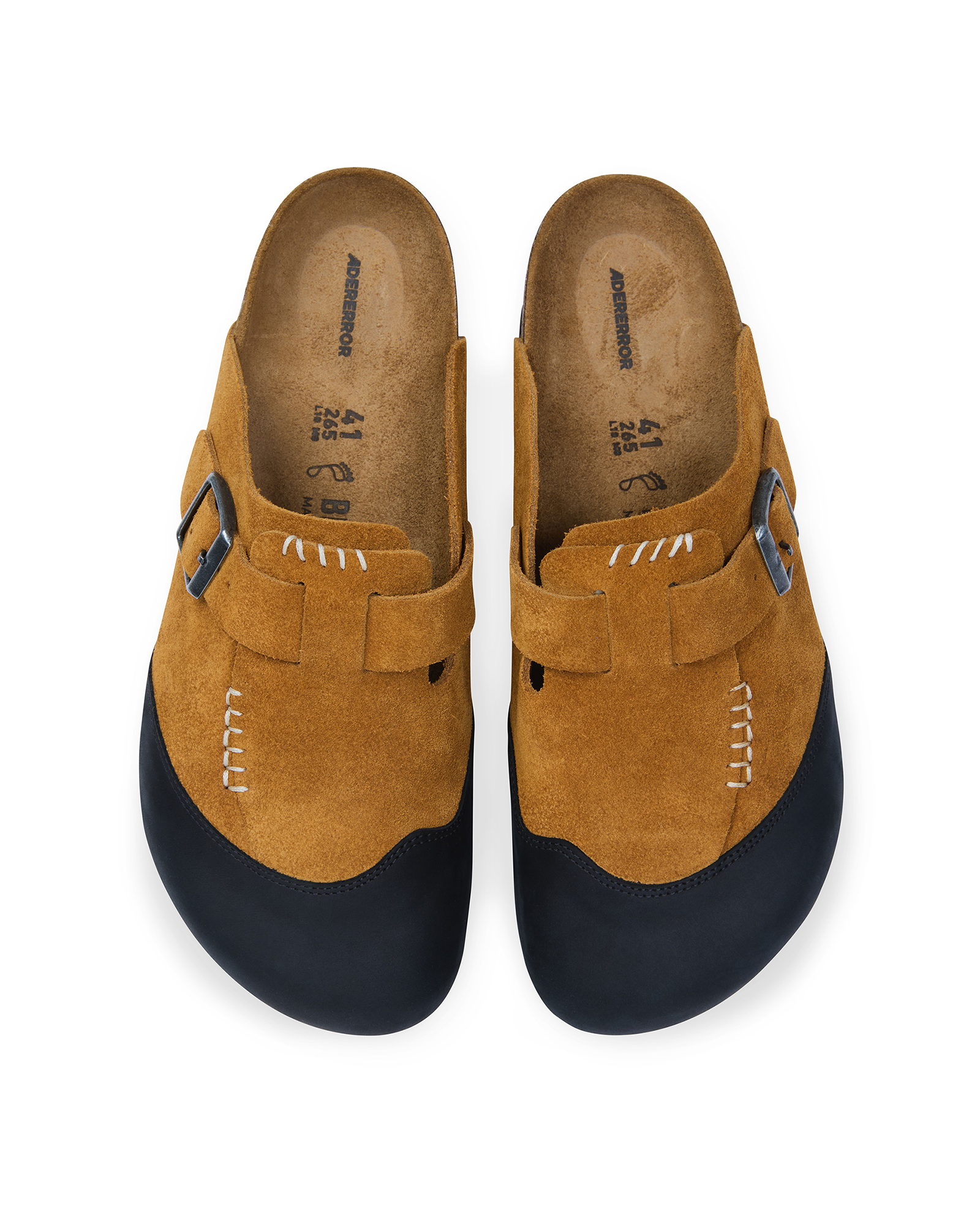 Ader Error・アーダーエラー - サンダル ADER ERROR × BIRKENSTOCK BOSTON CAP AE / CAMEL