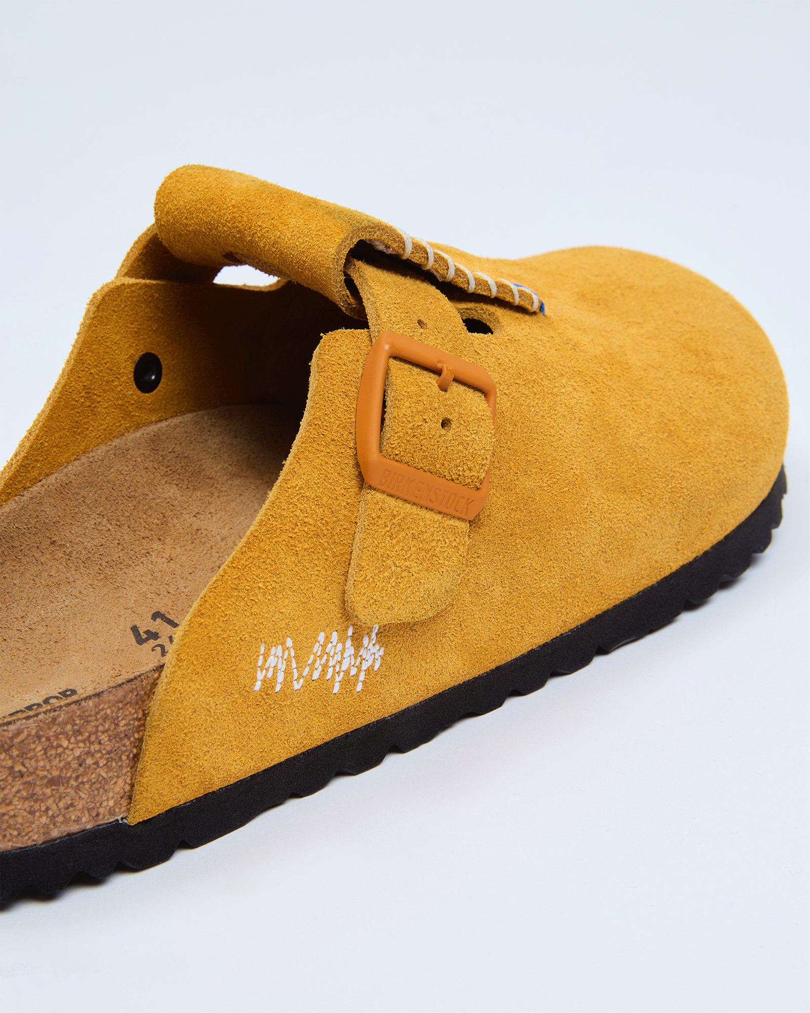 Ader Error・アーダーエラー - サンダル ADER ERROR × BIRKENSTOCK BOSTON FLAP AE / HONEY