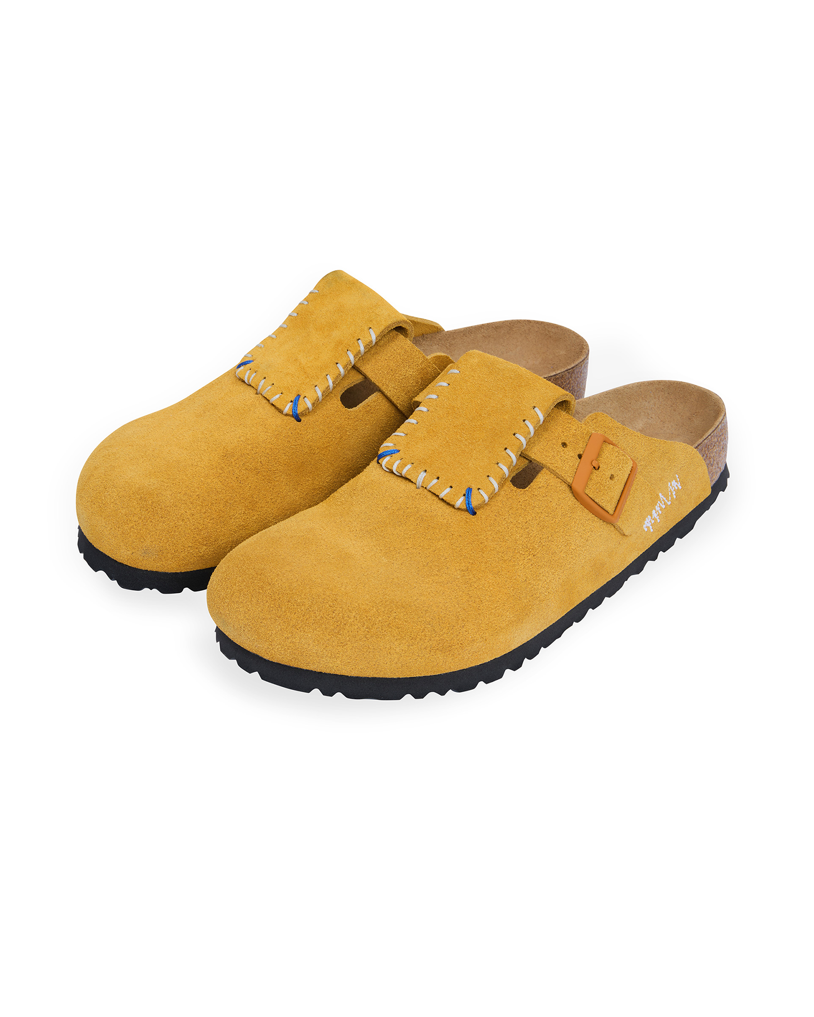 Ader Error・アーダーエラー - サンダル ADER ERROR × BIRKENSTOCK BOSTON FLAP AE / HONEY