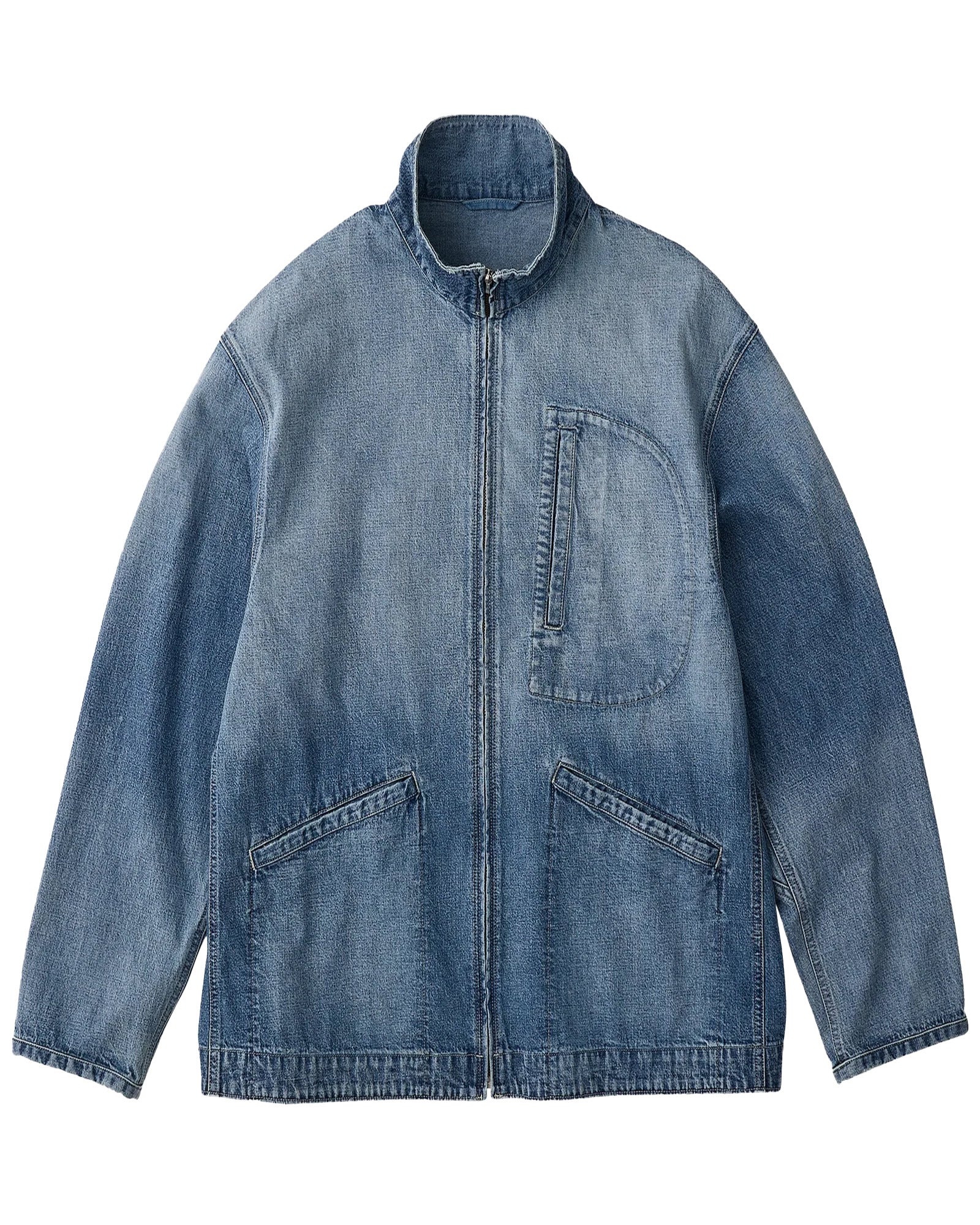 GANNI (ガニー) AW25 SHINY QUILT MIDI JACKET / PHANTOM | Detail