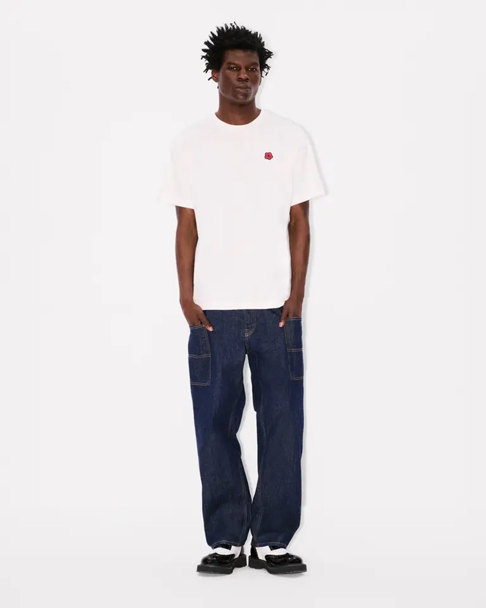 KENZO・ケンゾー - デニムパンツ CARGO MONKEY FIT JEANS / INDIGO