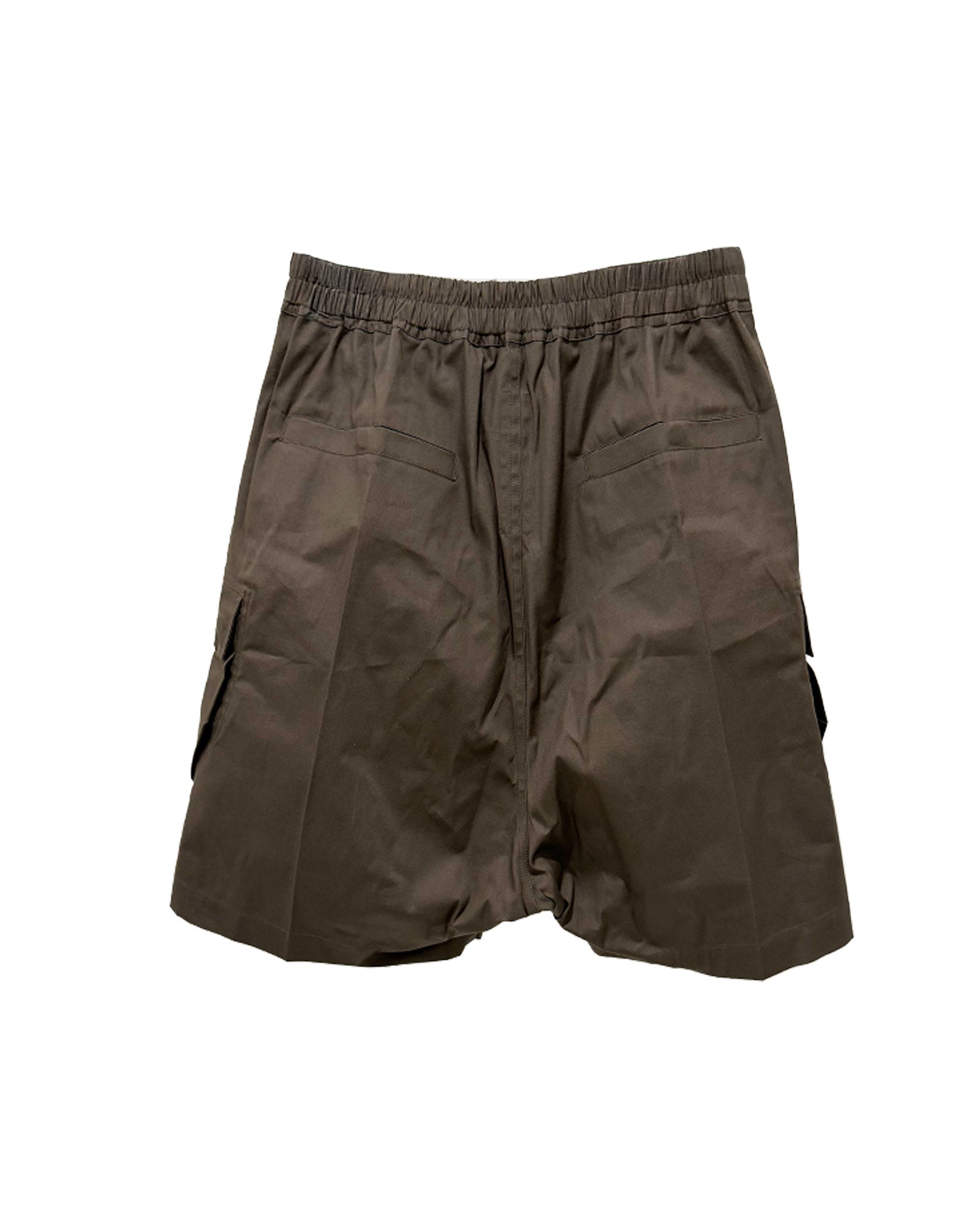RICK OWENS・リック オウエンス - ハーフ・ショートパンツ CARGOBELA SHORTS / DUST