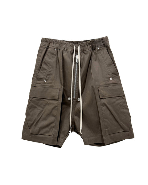 RICK OWENS (リック オウエンス) SS26 CARGOBELA SHORTS / BLACK