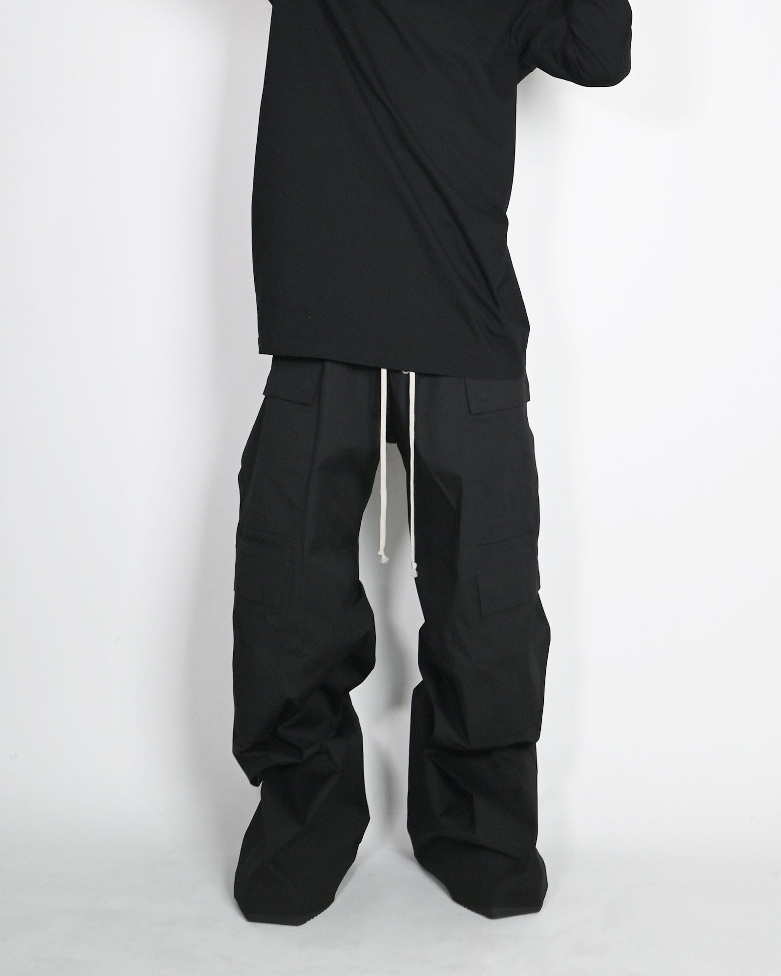 RICK OWENS・リック オウエンス - その他パンツ CARGOBELAS / BLACK / TE