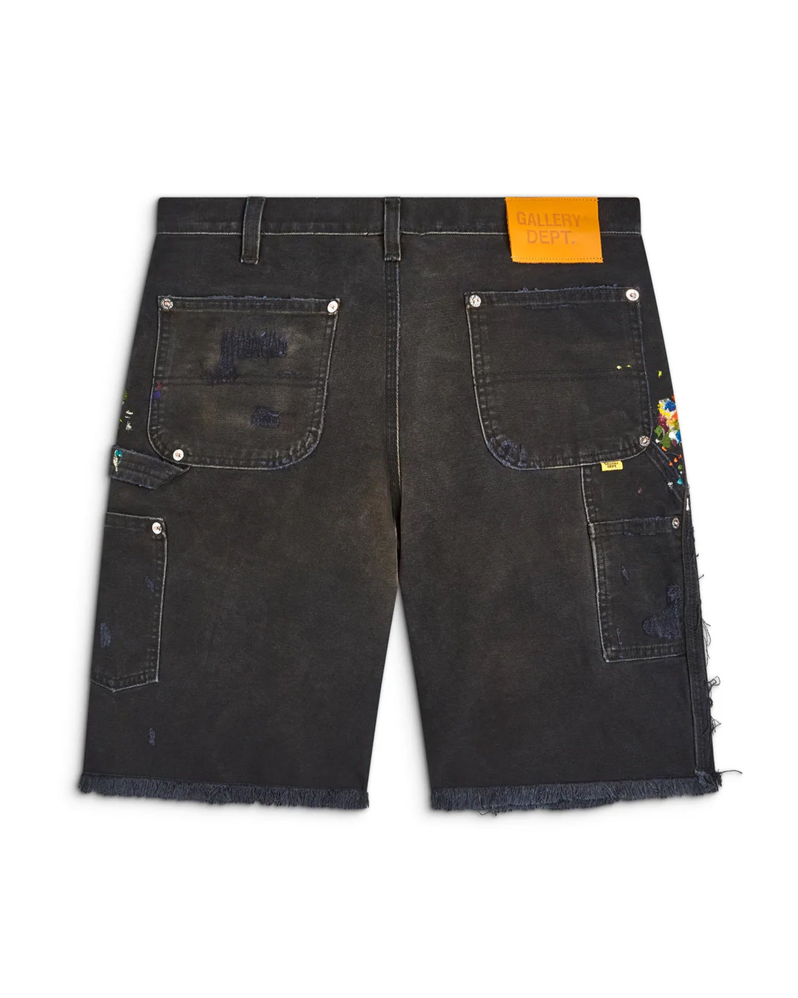 GALLERY DEPT.・ギャラリー デプト - ハーフ・ショートパンツ CARPENTER CUT OFF SHORT / BLACK