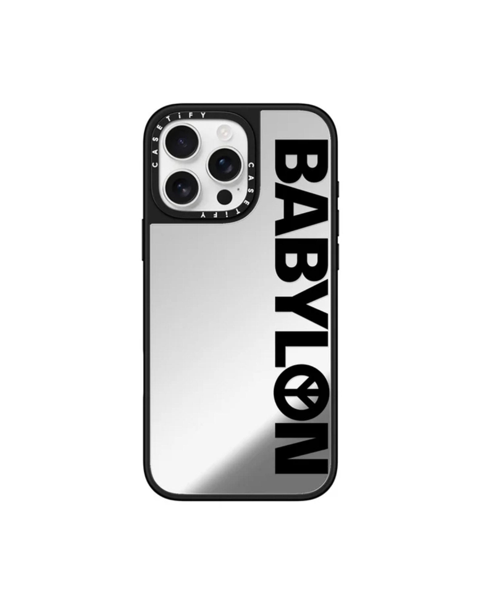 BABYLON LA・バビロンエルエー - スマホアクセサリー CASETIFY LOGO PHONE CASE / BLACK