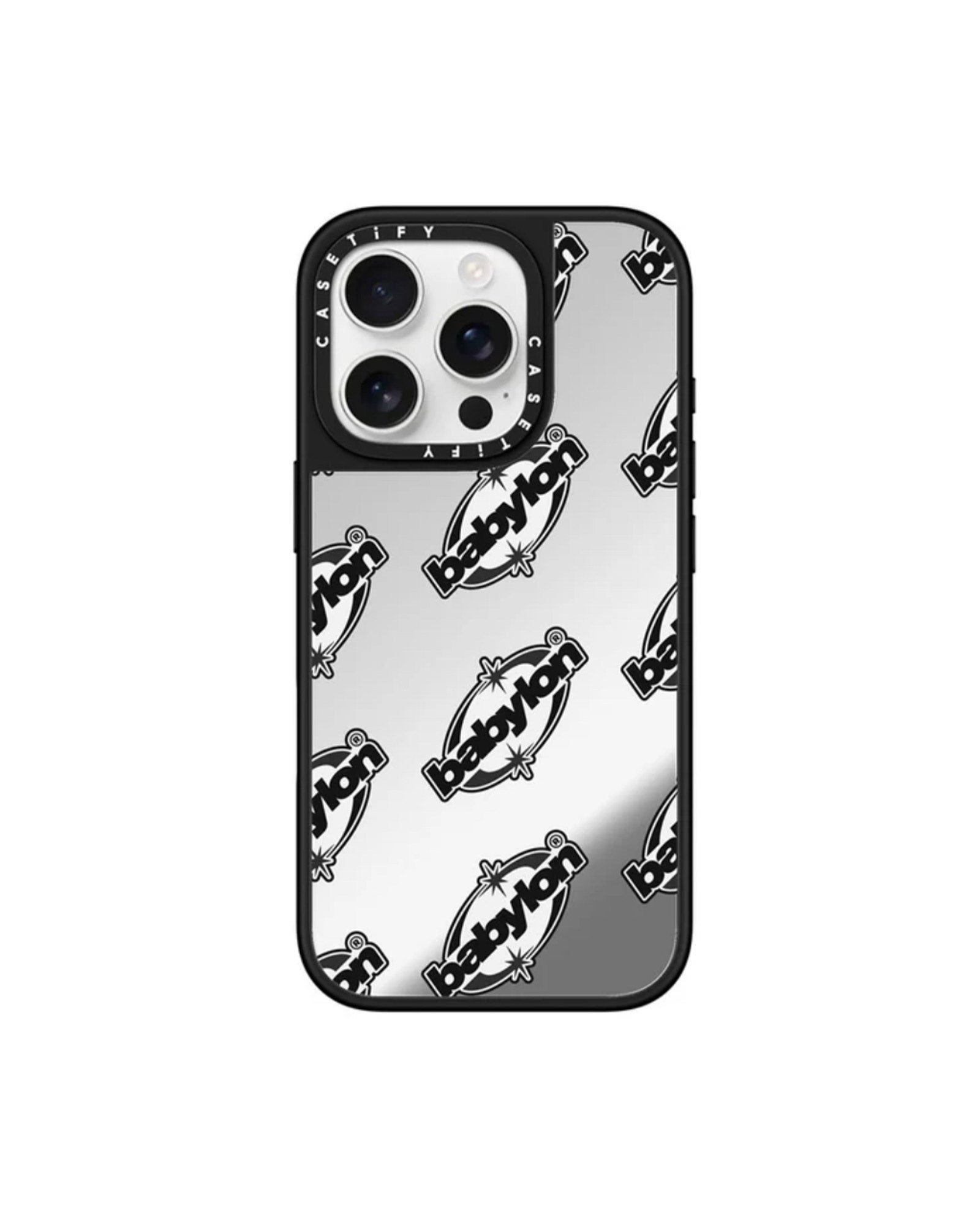 BABYLON LA・バビロンエルエー - スマホアクセサリー CASETIFY CHARGE LOGO PHONE CASE / BLACK
