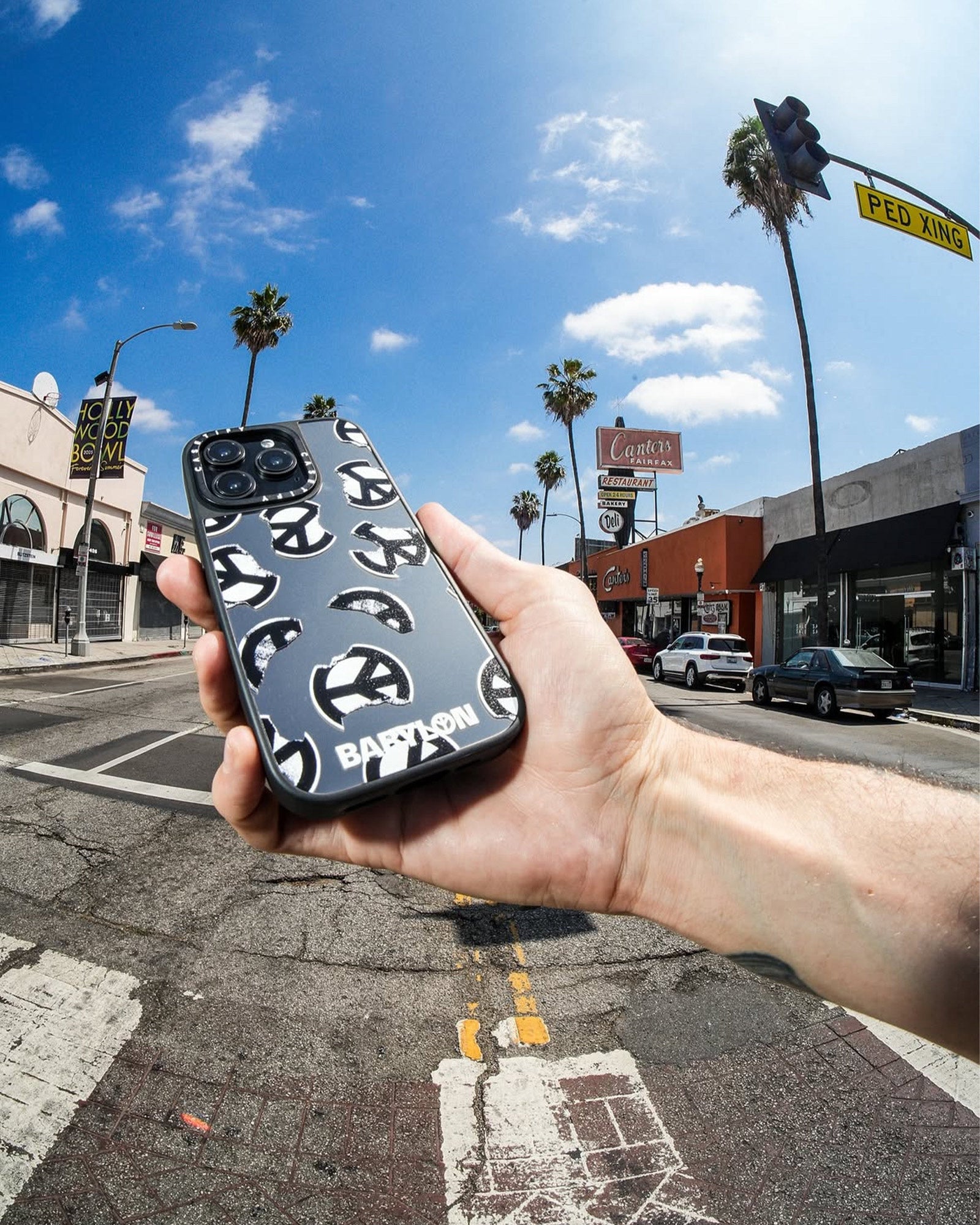BABYLON LA・バビロンエルエー - スマホアクセサリー CASETIFY SMILEY FACE PHONE CASE / BLACK