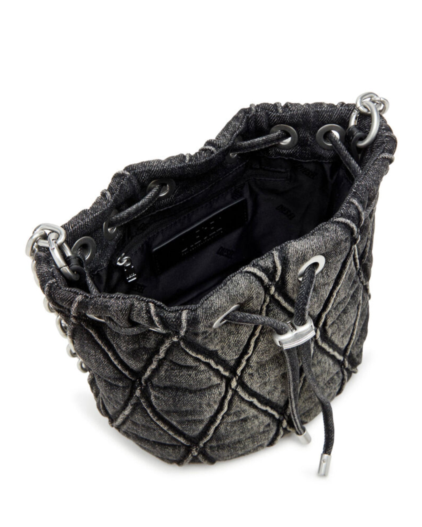 DIESEL・ディーゼル - ショルダーバッグ CHARM-D BUCKET S / BLACK