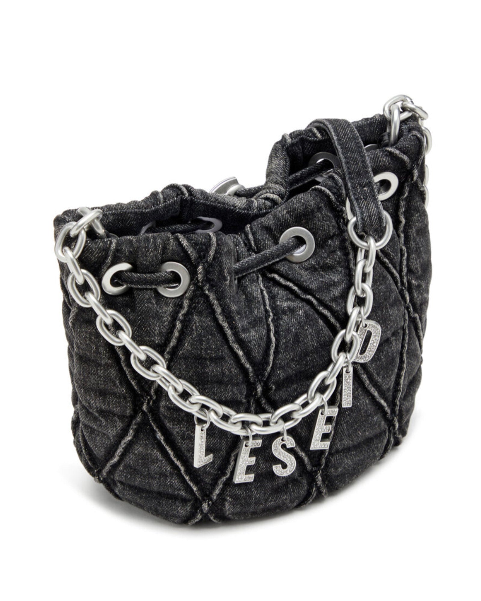 DIESEL・ディーゼル - ショルダーバッグ CHARM-D BUCKET S / BLACK