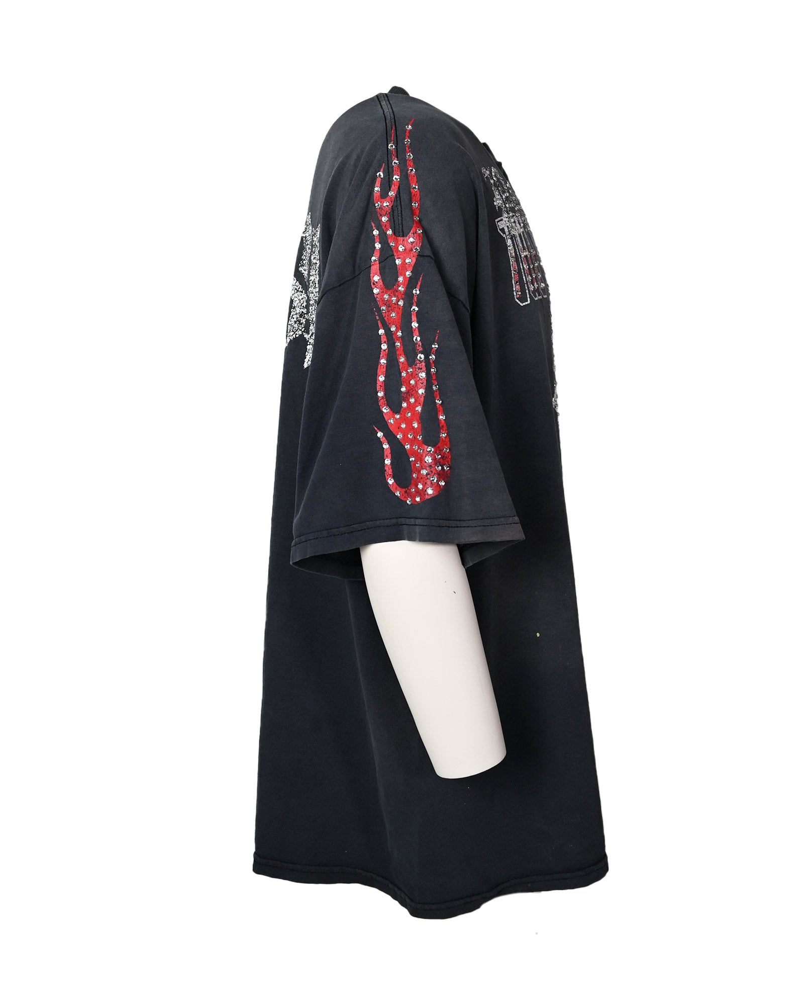 BOSSI・ボッシ スポーツウェア - Tシャツ・カットソー CLASSIC BOSSI VINTAGE RHINE STONE SHIRT 6
