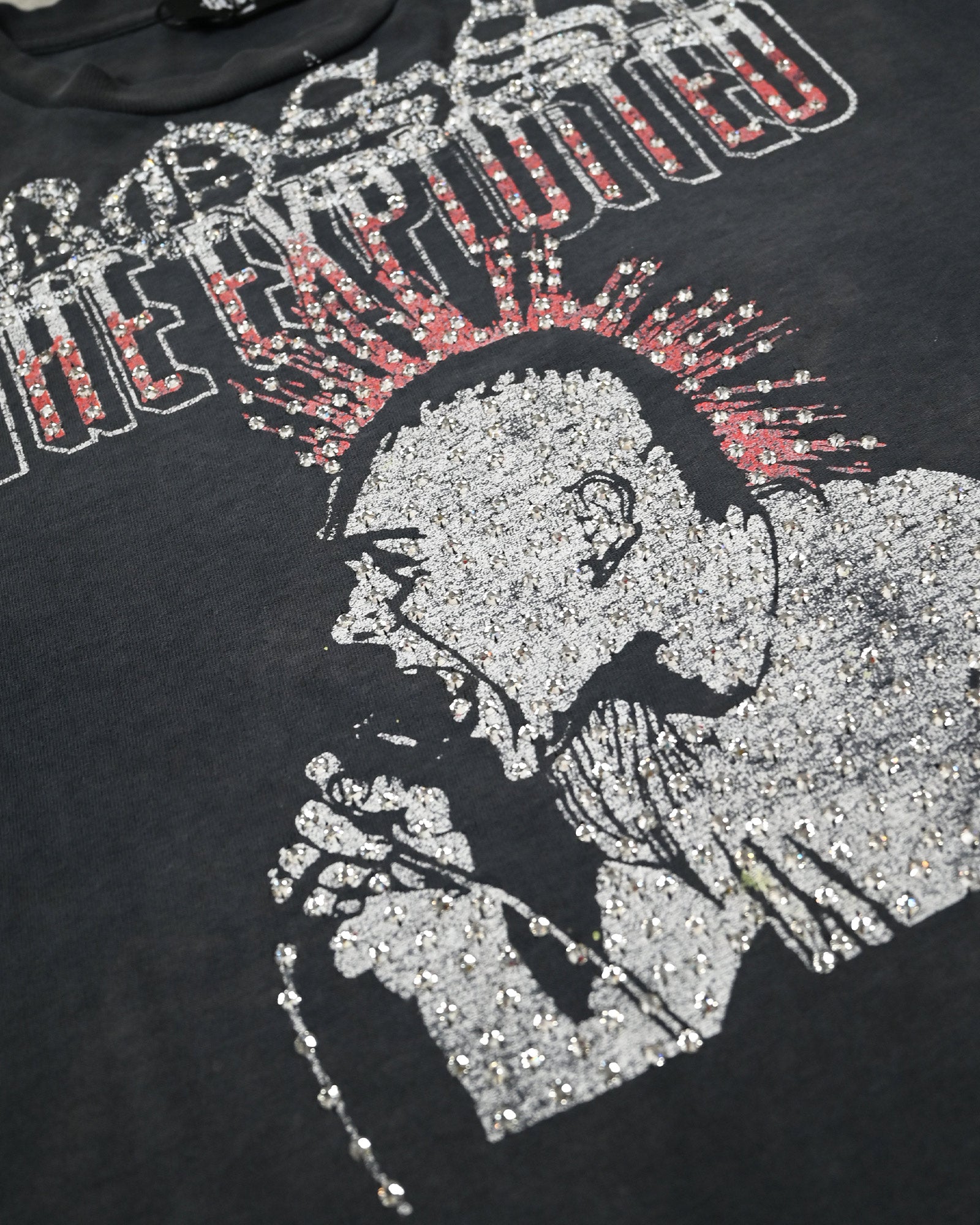 BOSSI・ボッシ スポーツウェア - Tシャツ・カットソー CLASSIC BOSSI VINTAGE RHINE STONE SHIRT 6