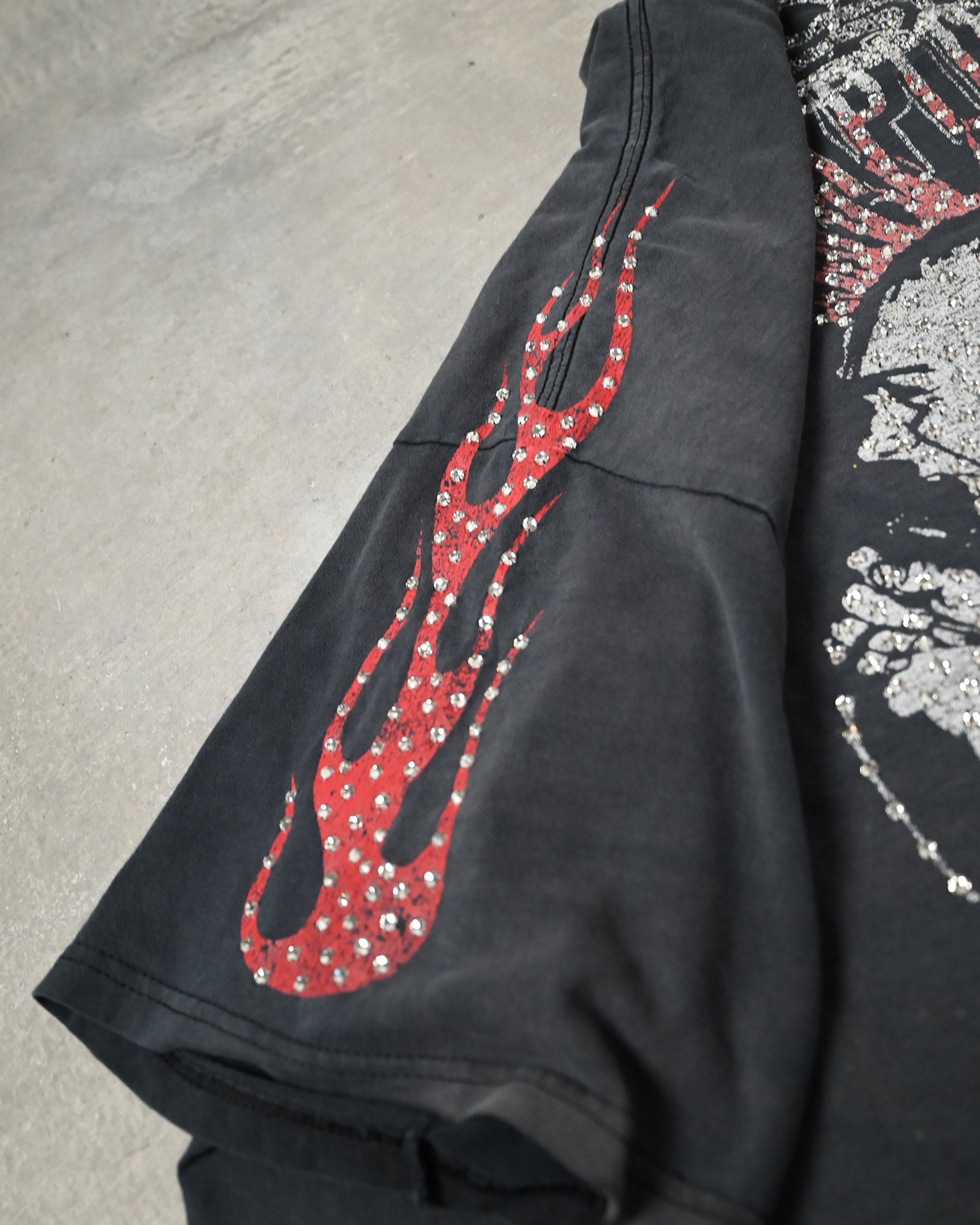 BOSSI・ボッシ スポーツウェア - Tシャツ・カットソー CLASSIC BOSSI VINTAGE RHINE STONE SHIRT 6
