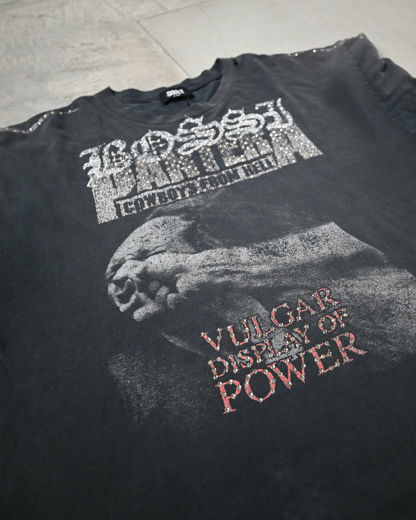 BOSSI・ボッシ スポーツウェア -  CLASSIC BOSSI VINTAGE RHINE STONE SHIRT 7