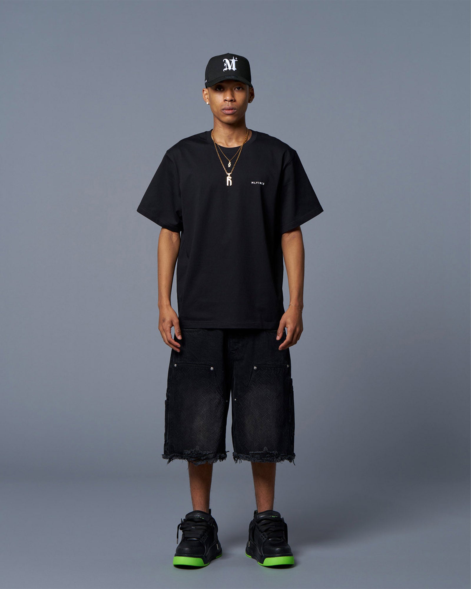MLVINCE・メルヴィンス -  CLASSIC LOGO S/S TEE / BLACK