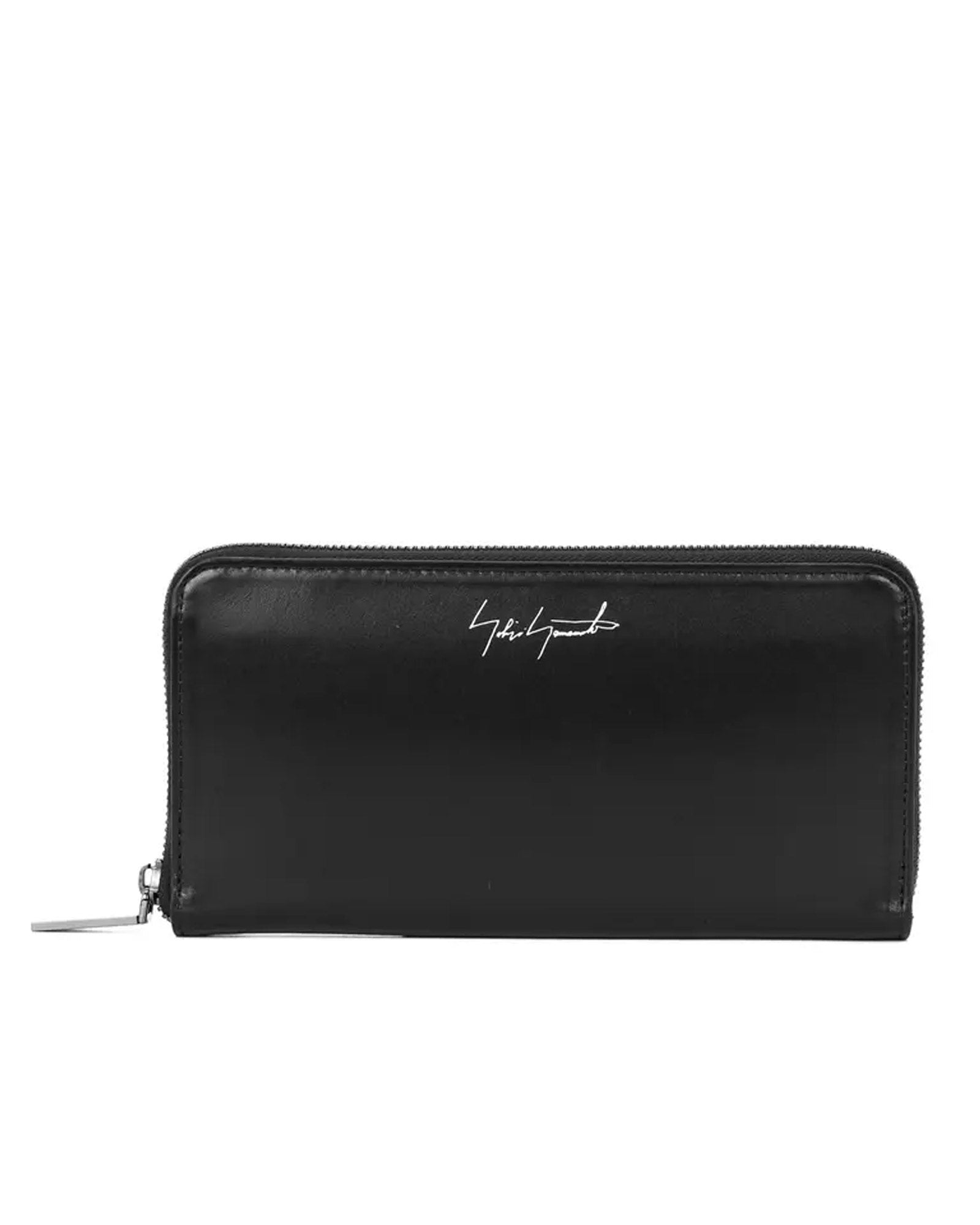 Yohji Yamamoto・ヨウジ ヤマモト - ファッション小物 "CLASSIC ROUND WALLET" / BLACK
