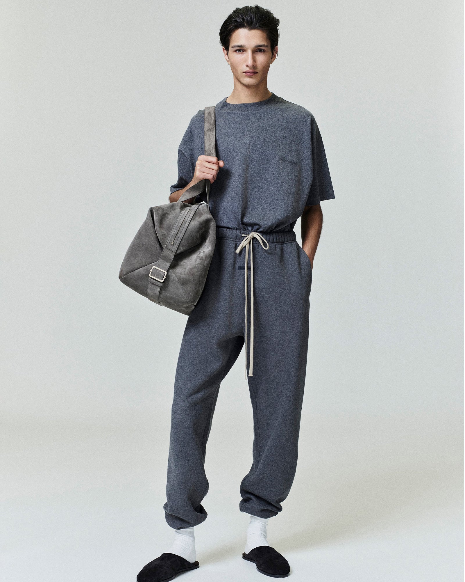 ESSENTIALS・エッセンシャルズ - スウェットパンツ CLASSIC SWEATPANT / CHARCOAL HEATHER