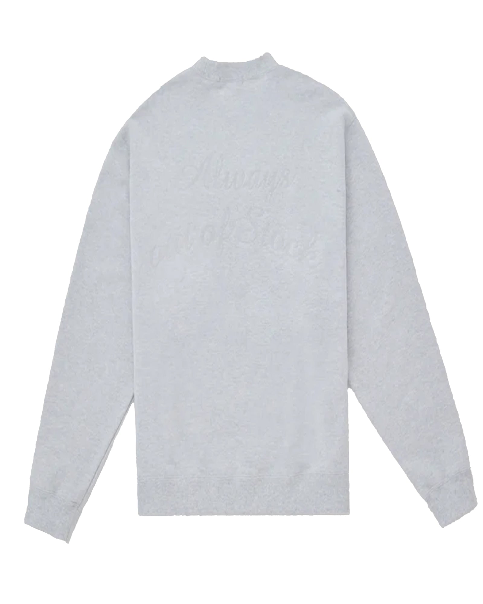ALWAYS OUT OF STOCK・オールウェイズ アウト オブ ストック - スウェット CLASSIC LOGO CREWNECK / GRAY
