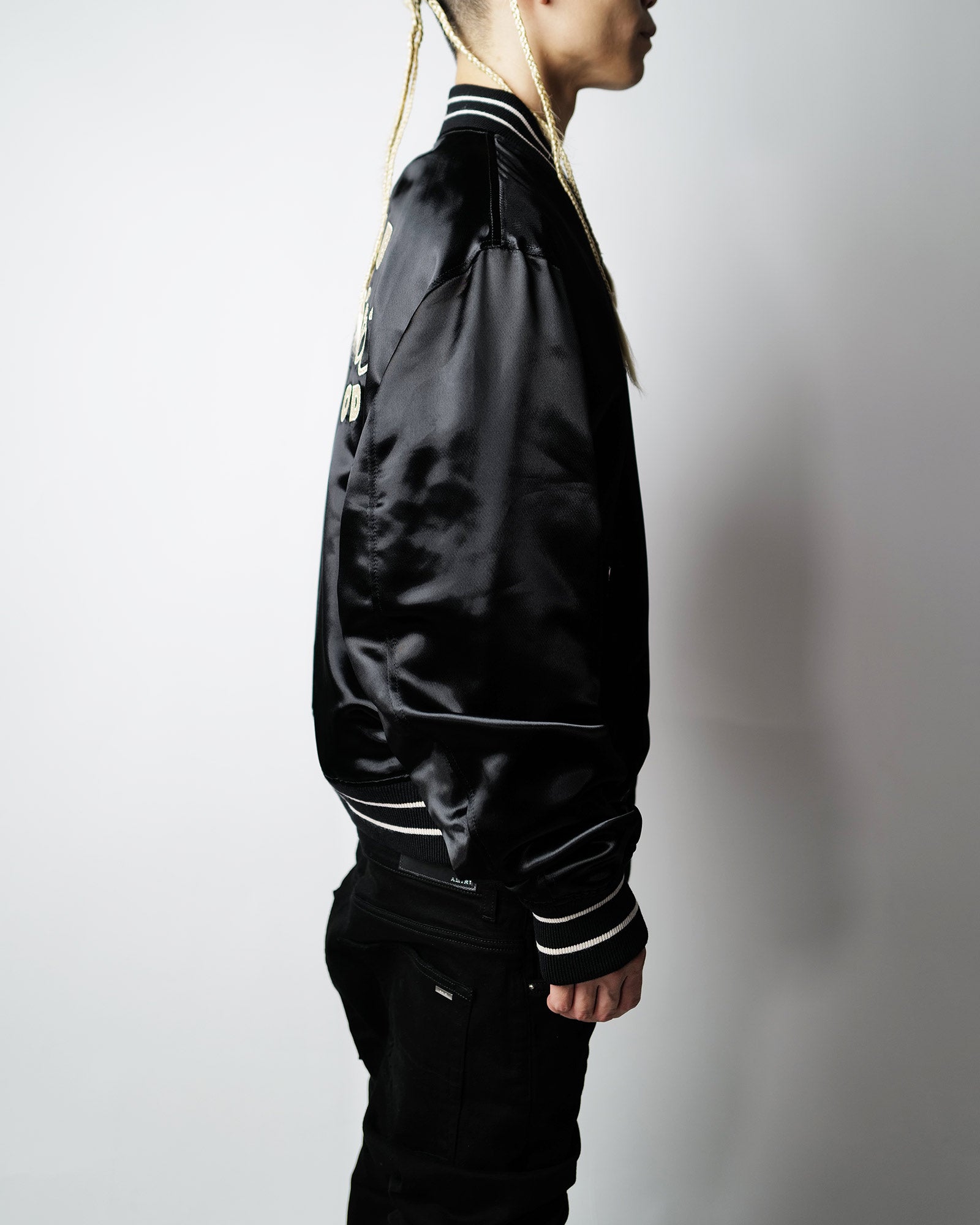 AMIRI・アミリ - ブルゾン CLUB AMIRI BOMBER JACKET / BLACK